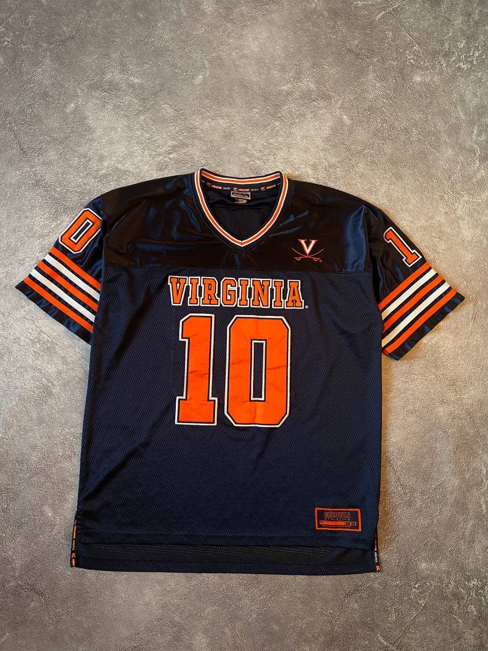 Nike Colosseum Athletics University Virginia Cavaliers Jersey #10 Size US XL / EU 56 / 4 - 1 Thumbnail