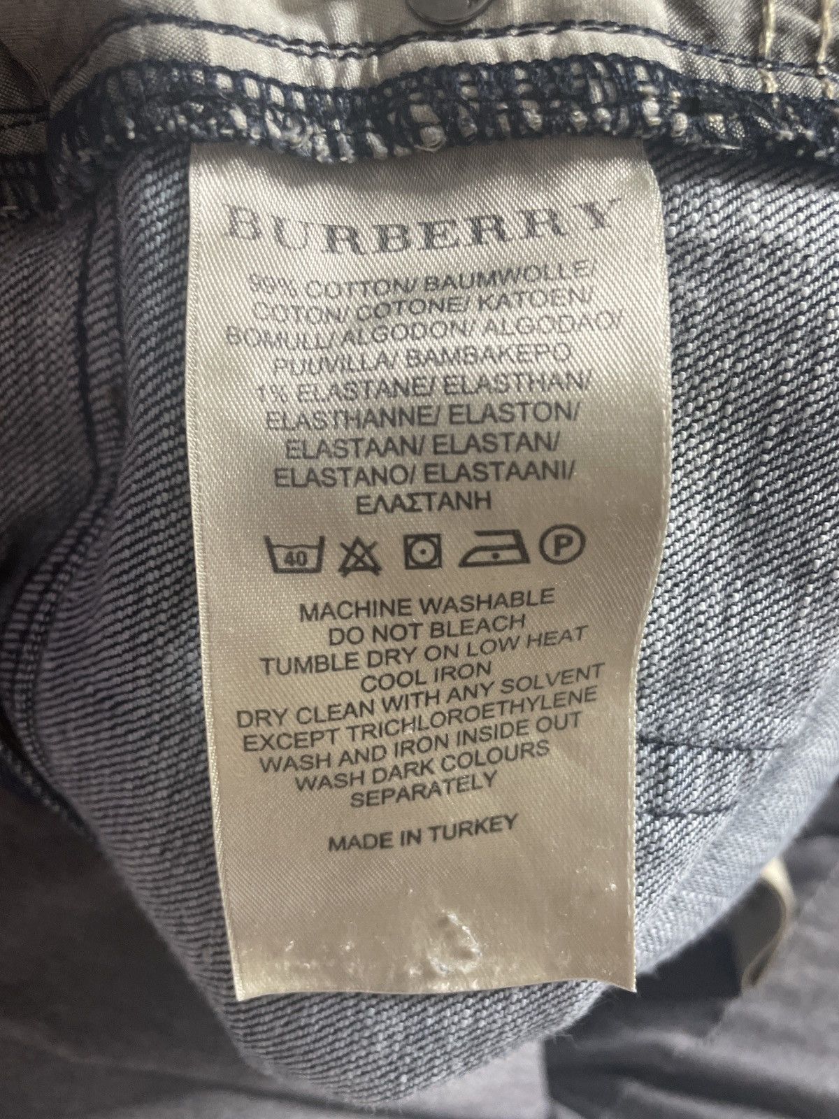 Burberry Burberry Brit Jeans Size US 33 - 5 Thumbnail