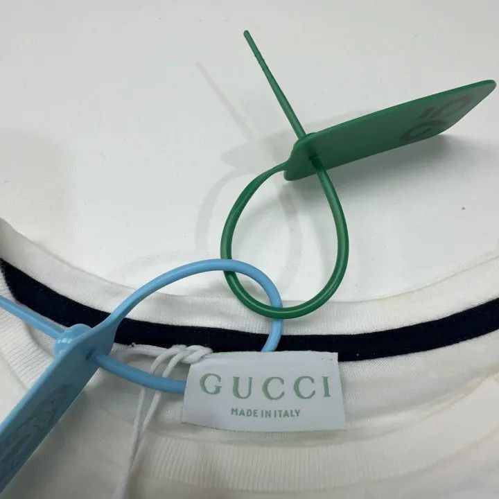 Gucci Gucci SS25 Logo Embroidered Short Sleeve T-Shirt-2507 Size US M / EU 48-50 / 2 - 2 Thumbnail