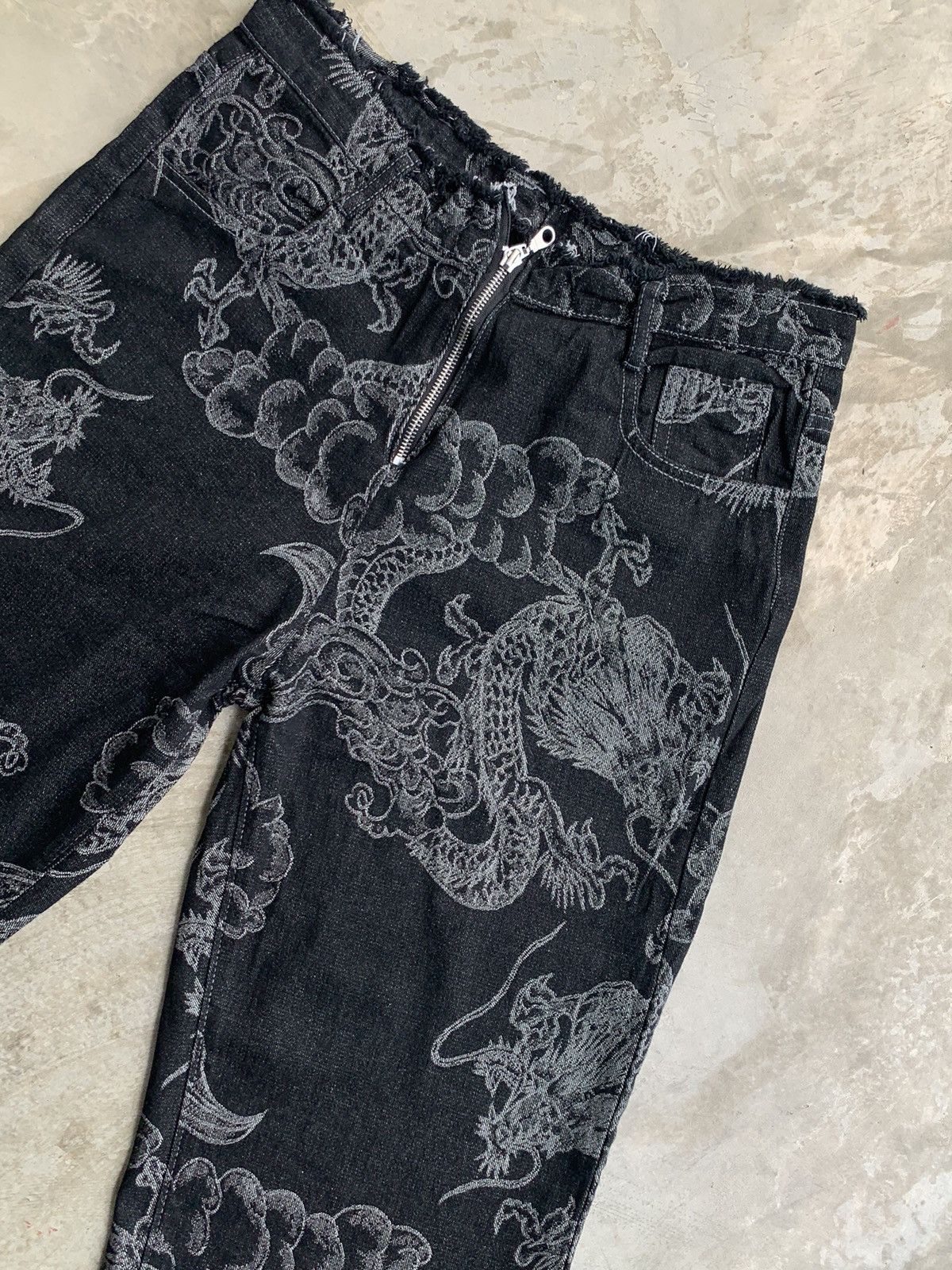 Designer × Japanese Brand Denim Dragon designer By Japanese Brand Size US 32 / EU 48 - 3 Thumbnail