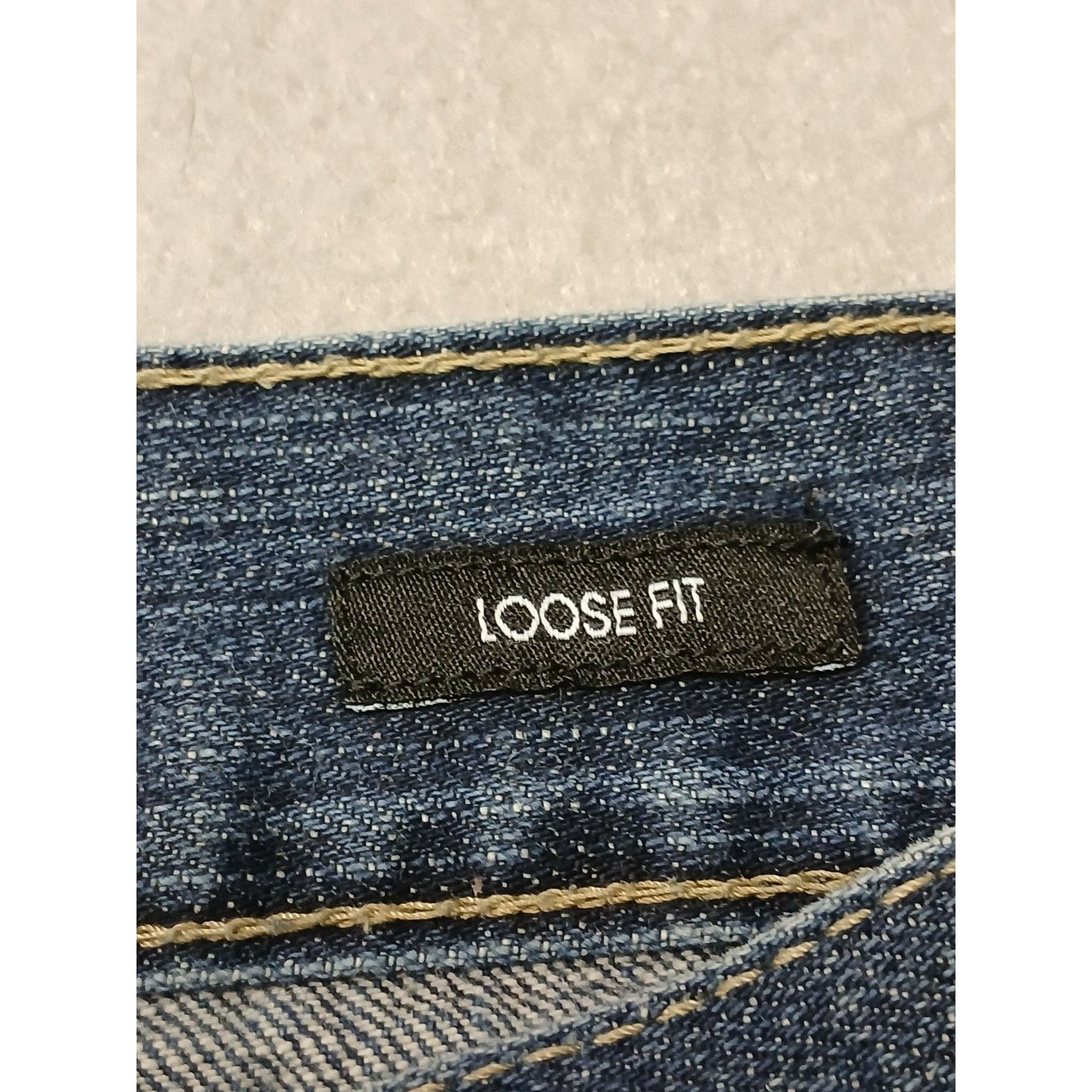 Calvin Klein Calvin Kline (46) Women's Loose Fit Blue Denim Jeans Size 32" / US 10 / IT 46 - 9 Thumbnail