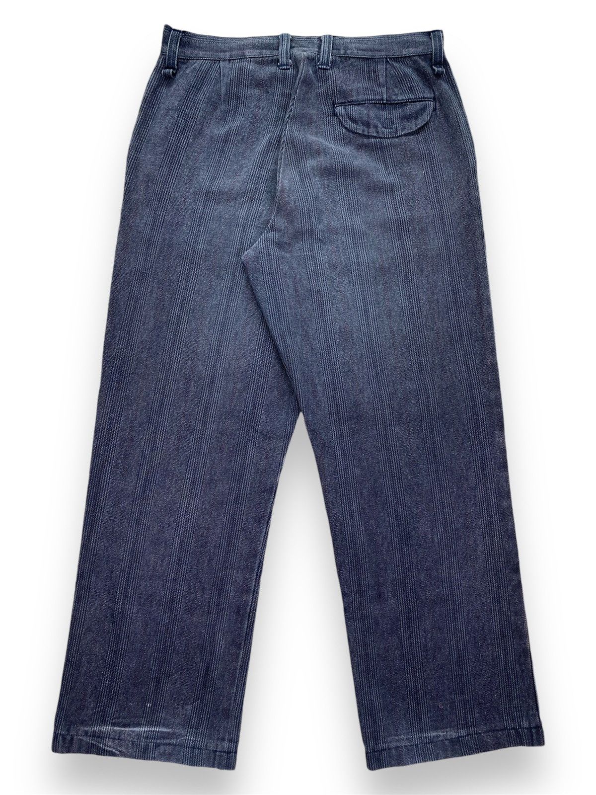 Japanese Brand Doarat Plaid Denim Trouser Size US 32 / EU 48 - 2 Thumbnail