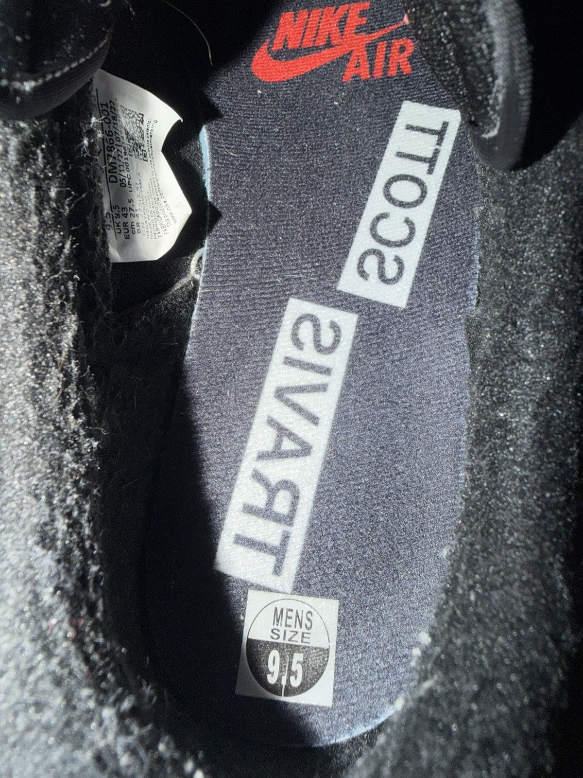Jordan Brand × Travis Scott Jordan 1 Travis Scott Phantom black. Size US 9.5 / EU 42-43 - 8 Thumbnail