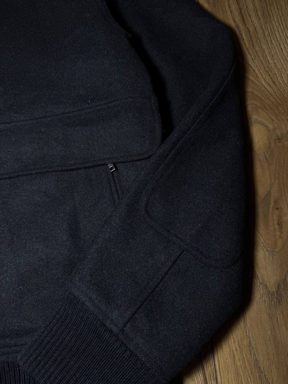 Lacoste Men`s Lacoste Rare Wool Winter Bomber Jacket Size L Size US L / EU 52-54 / 3 - 8 Thumbnail