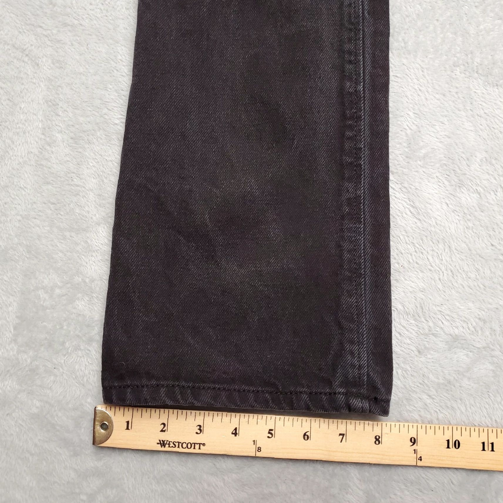 Vintage VINTAGE Rockies Jeans Womens 6 Long Black Denim Relaxed Fit Denim Natural Rise Jeans 5-Pocket Cowboy Outdoor Womens Size 30" / US 8 / IT 44 - 4 Thumbnail