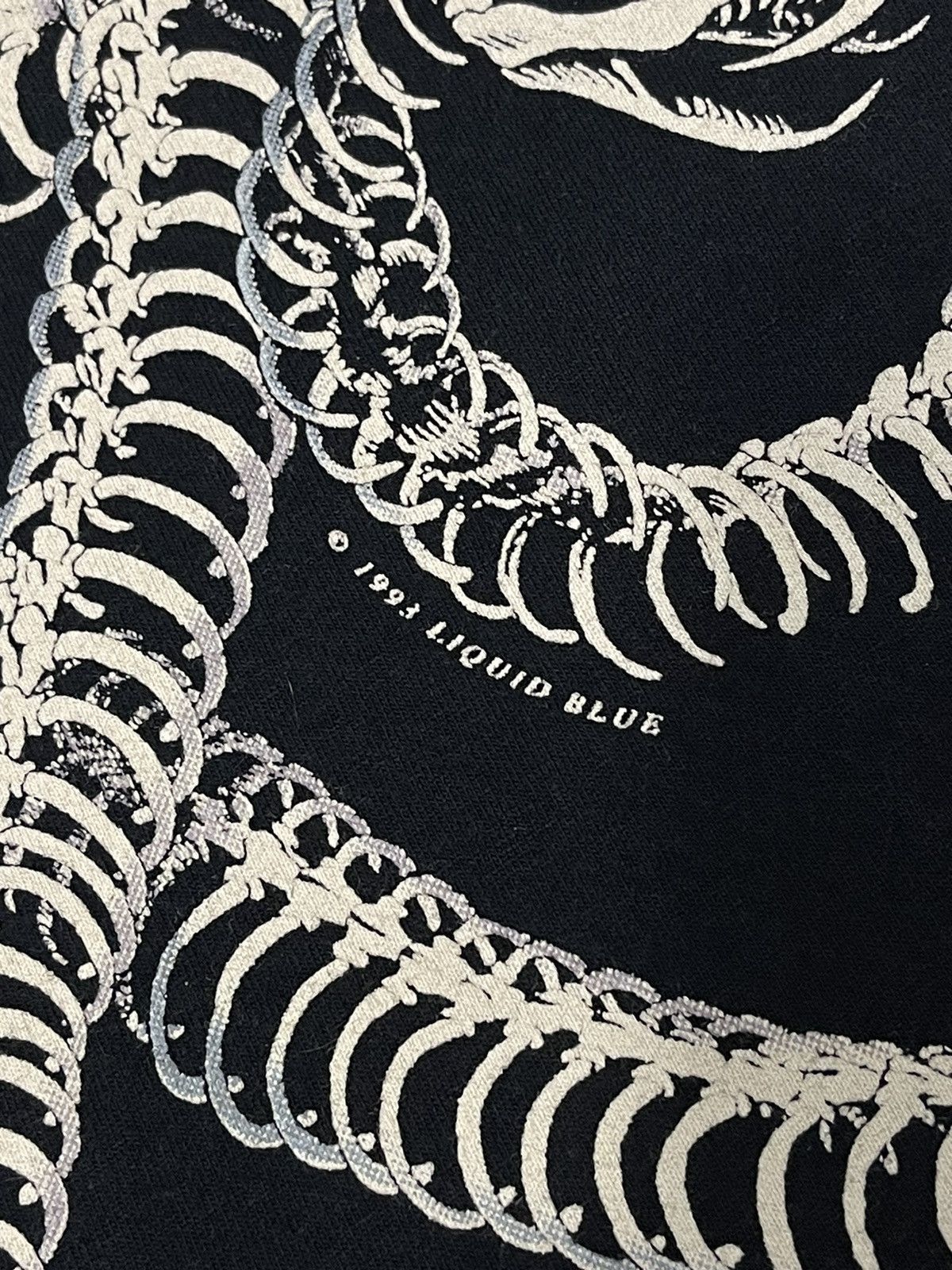 Band Tees × Liquid Blue × Vintage Vintage Liquid blue skull snake Over Print Size US XL / EU 56 / 4 - 14 Thumbnail