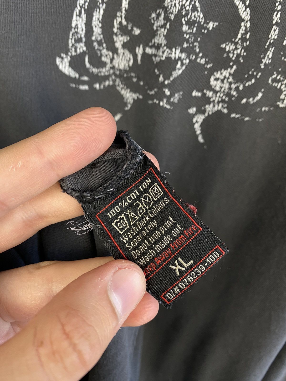 Affliction × Tapout Vintage tapout t shirt big logo affliction tee Size US XL / EU 56 / 4 - 7 Thumbnail