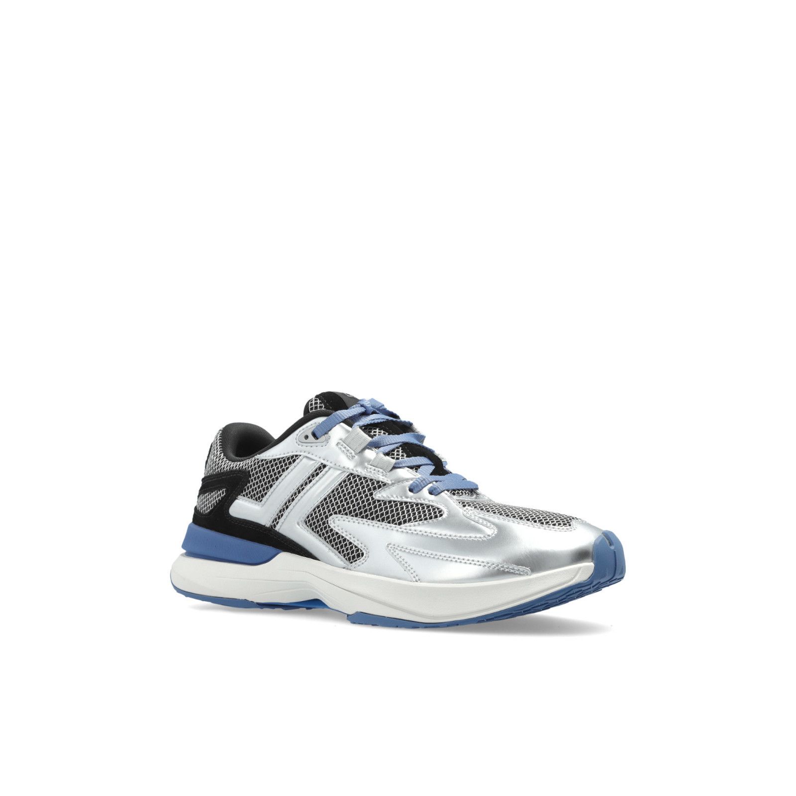 Lanvin LANVIN JLA Silver Leather Sneakers New & Authentic (Men's si Size US 7 / EU 40 - 5 Thumbnail