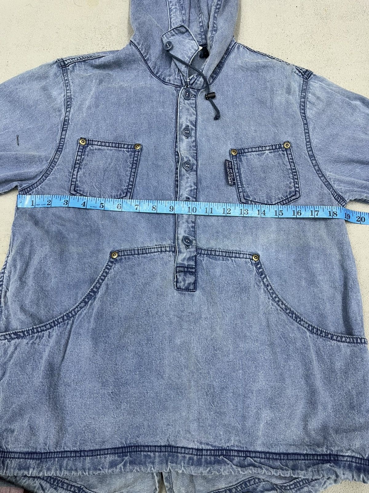 Hai Sporting Gear VTG HAI SPORTING GEAR ANORAK DENIM JACKET Size M / US 6-8 / IT 42-44 - 16 Thumbnail