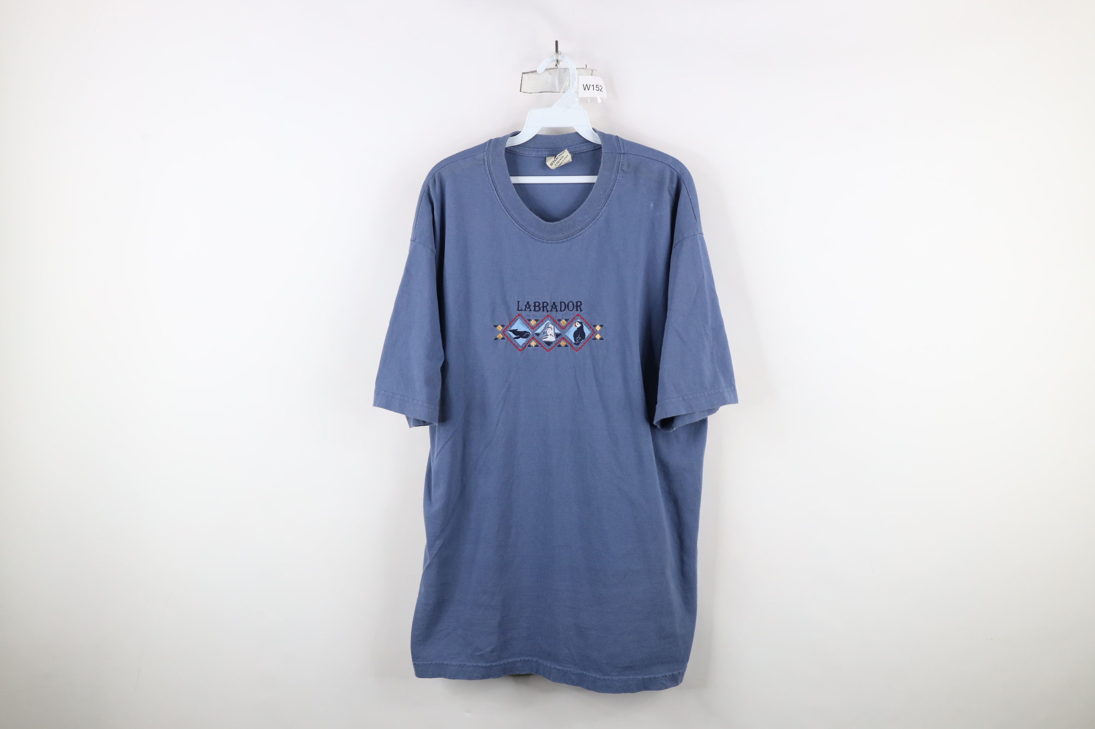 Vintage Vintage 90s Labrador Canada Penguin Short Sleeve T-Shirt Size US XXL / EU 58 / 5 - 1 Thumbnail