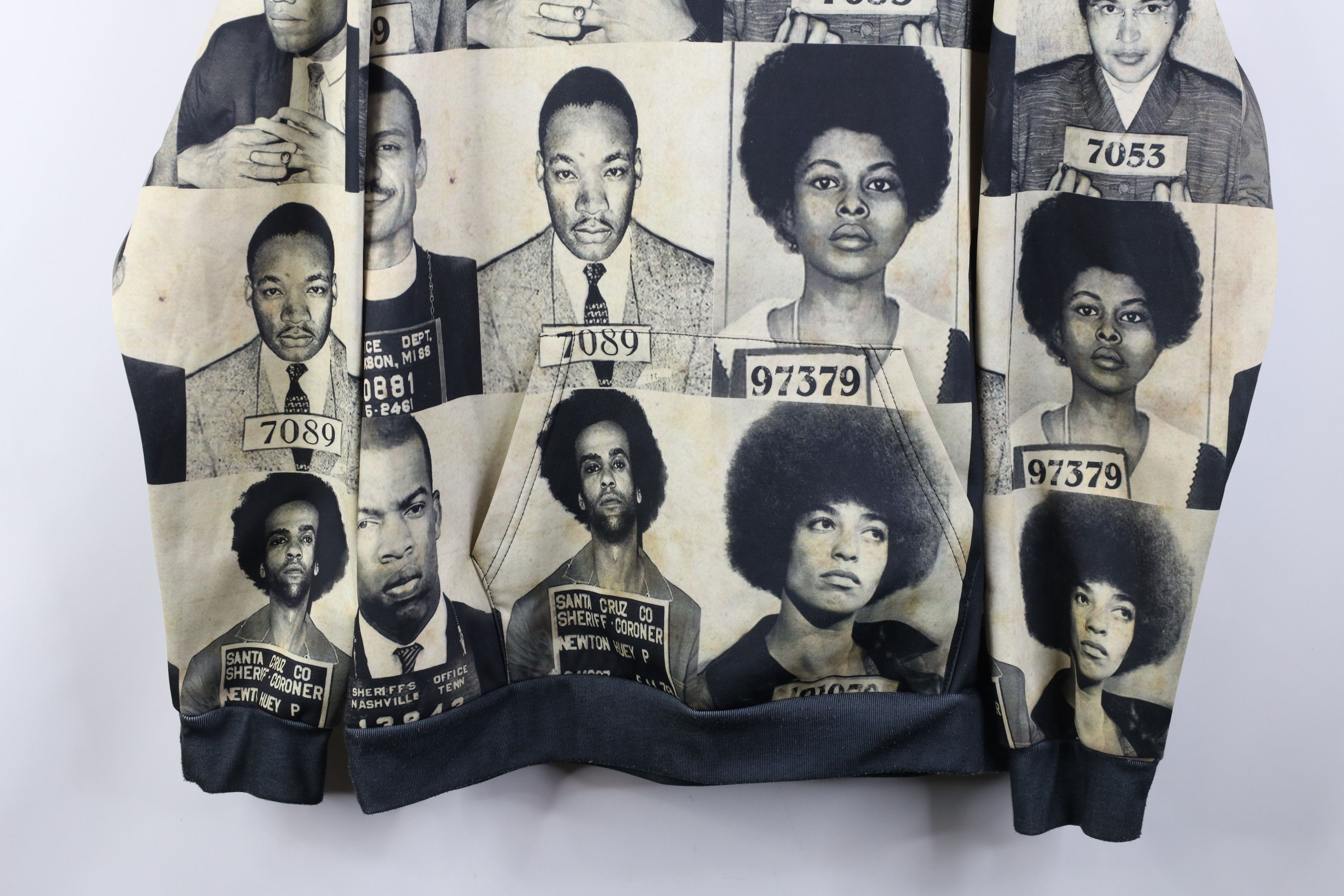Vintage Vintage Y2K Streetwear Malcolm Jr All Over Print Hoodie Size US L / EU 52-54 / 3 - 3 Thumbnail