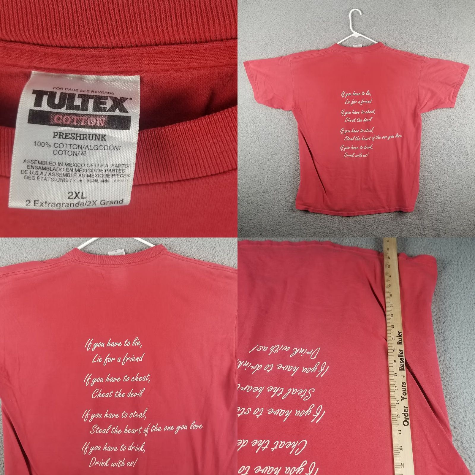 Vintage VINTAGE shirt 2XL California Logo Drinking T-Shirt Men Yellow Size US XXL / EU 58 / 5 - 8 Thumbnail