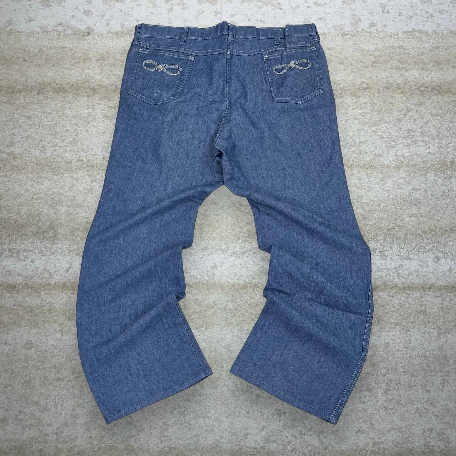 Vintage True Vintage 70s Jeans 38x30 Relaxed Fit Medium Wash Denim Size US 38 / EU 54 - 1 Thumbnail