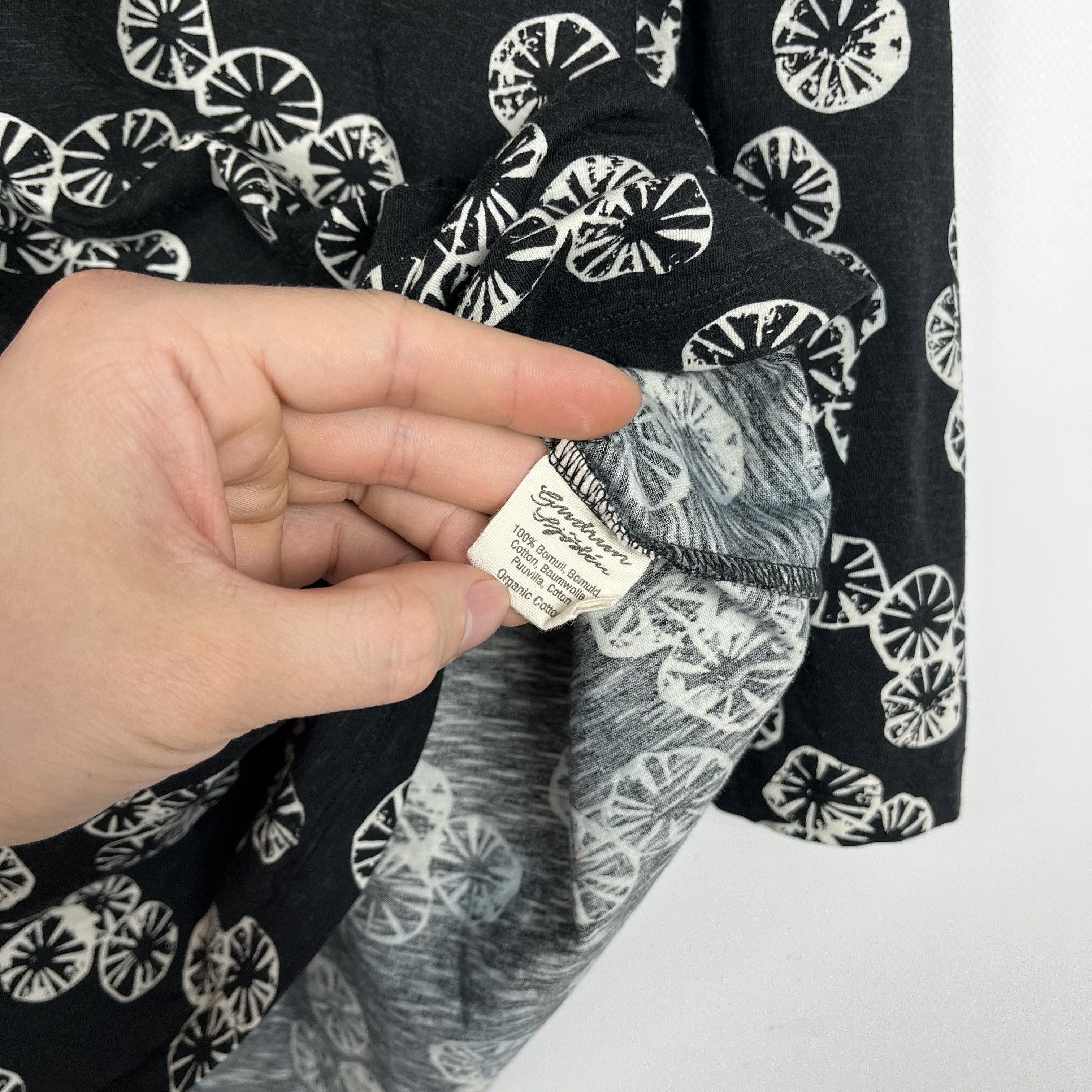 Gudrun Sjoden Ladies Gudrun Sjoden Corallo Pattern 3/4 Sleeve Tunic Blouse Size XL / US 12-14 / IT 48-50 - 12 Thumbnail