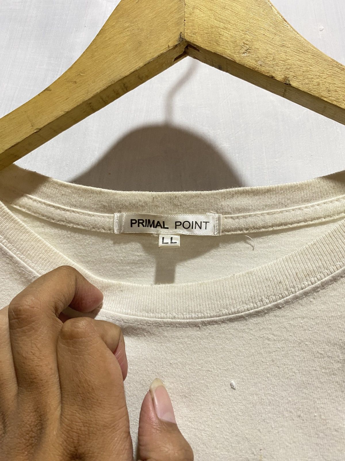 Japanese Brand vintage words tee confusing life by primal point Size US L / EU 52-54 / 3 - 3 Thumbnail