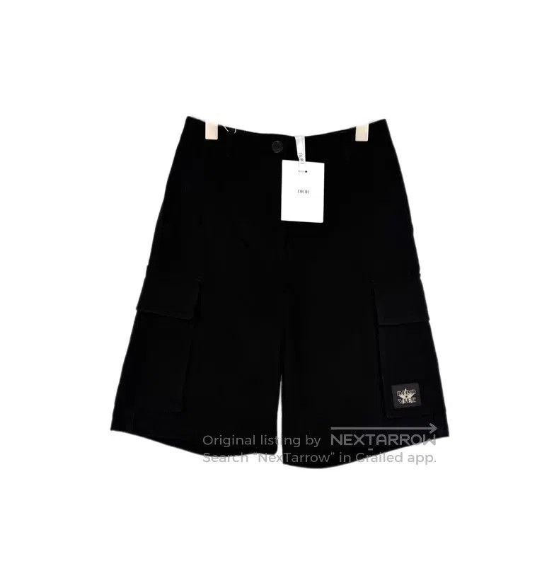 Dior Dior Black co-branded logo denim cotton pants Size 42" / US 20 - 1 Thumbnail