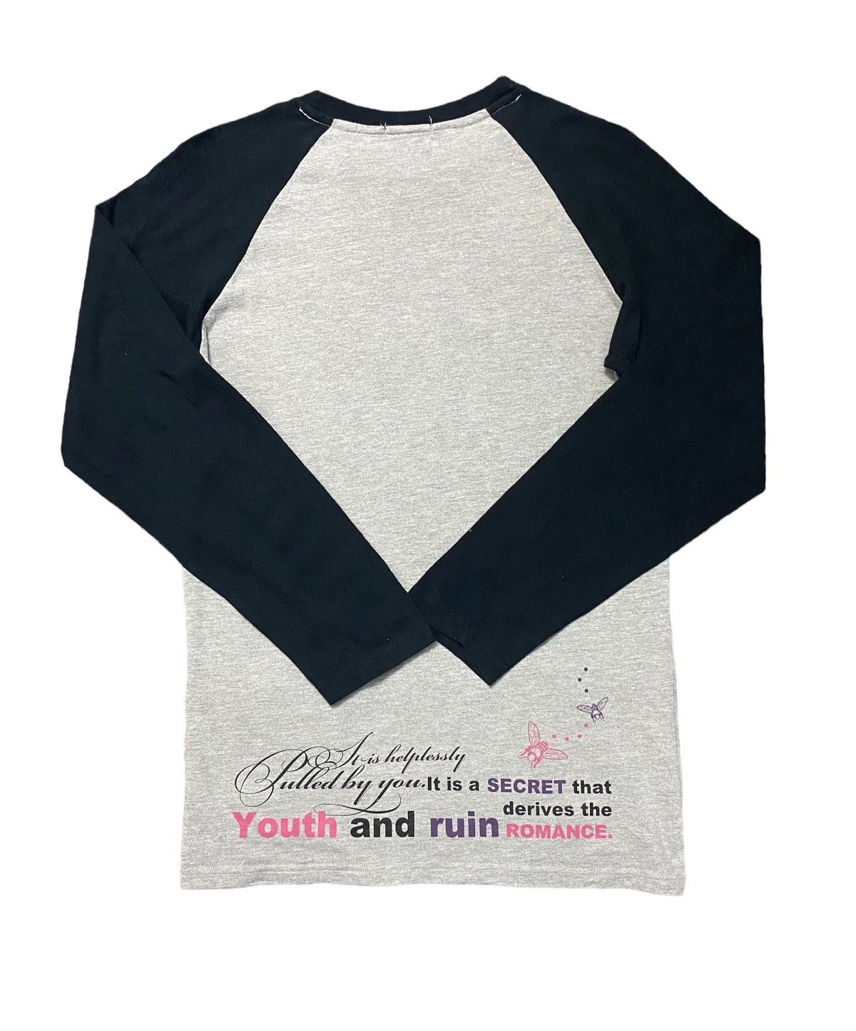 Hysteric Glamour Beaumere Poem Japanese Brand Long Sleeve T-shirt Size US XS / EU 42 / 0 - 2 Thumbnail