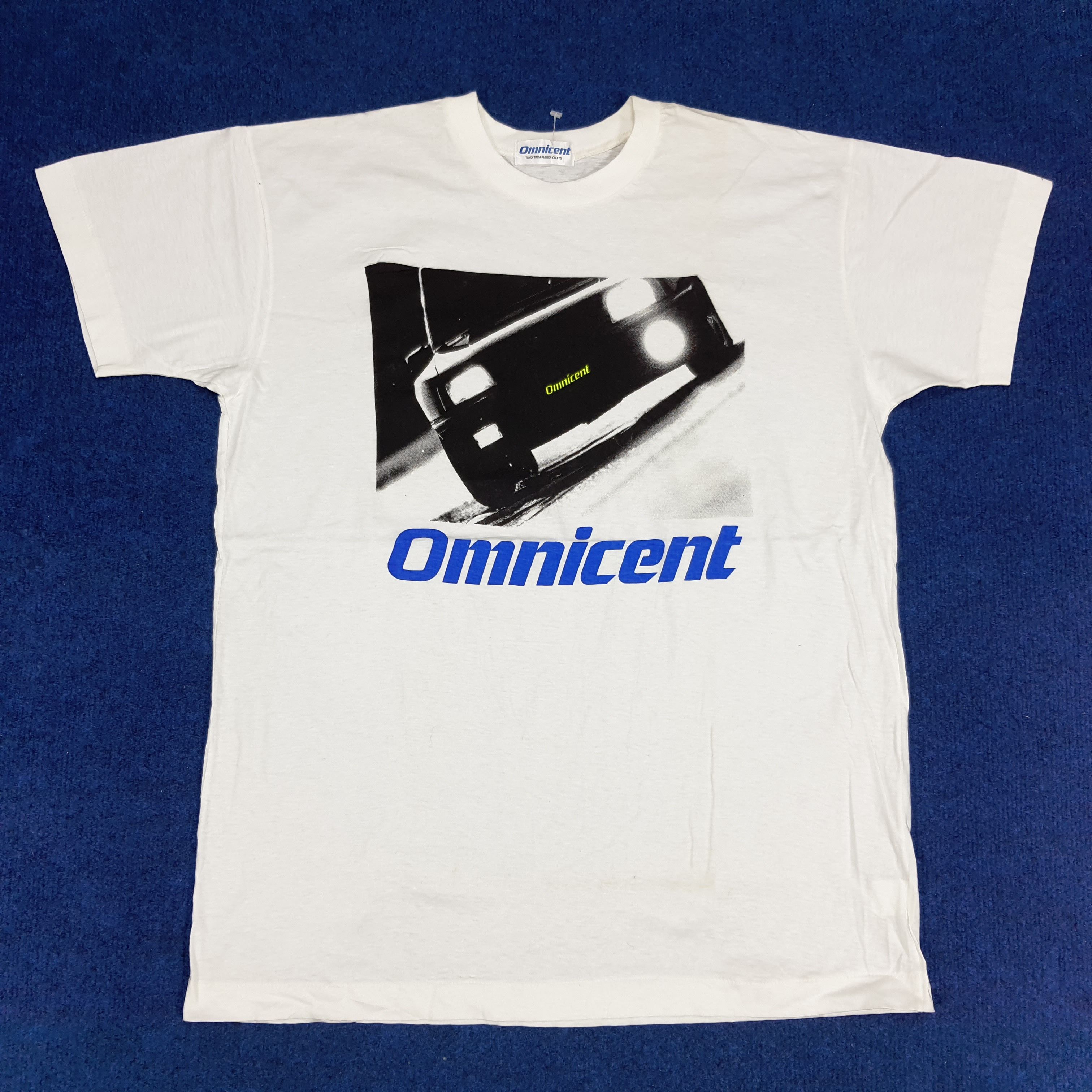 Japanese Brand × Vintage Vintage Omnicent Japanese Brand Motorsports Tshirt Size US M / EU 48-50 / 2 - 1 Thumbnail