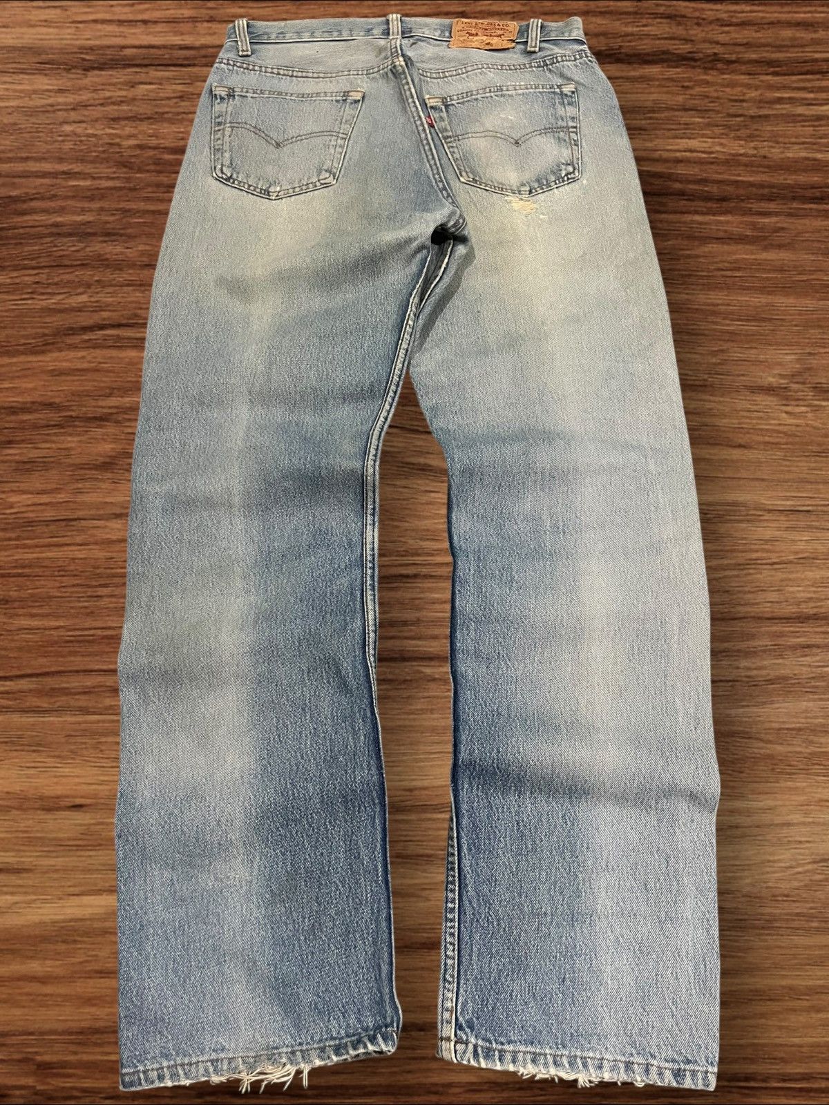Levi's × Vintage ⚡️80’s⚡️Vintage Levi’s 501XX Made in USA - 90s Denim W34 L32 Size US 34 / EU 50 - 2 Thumbnail