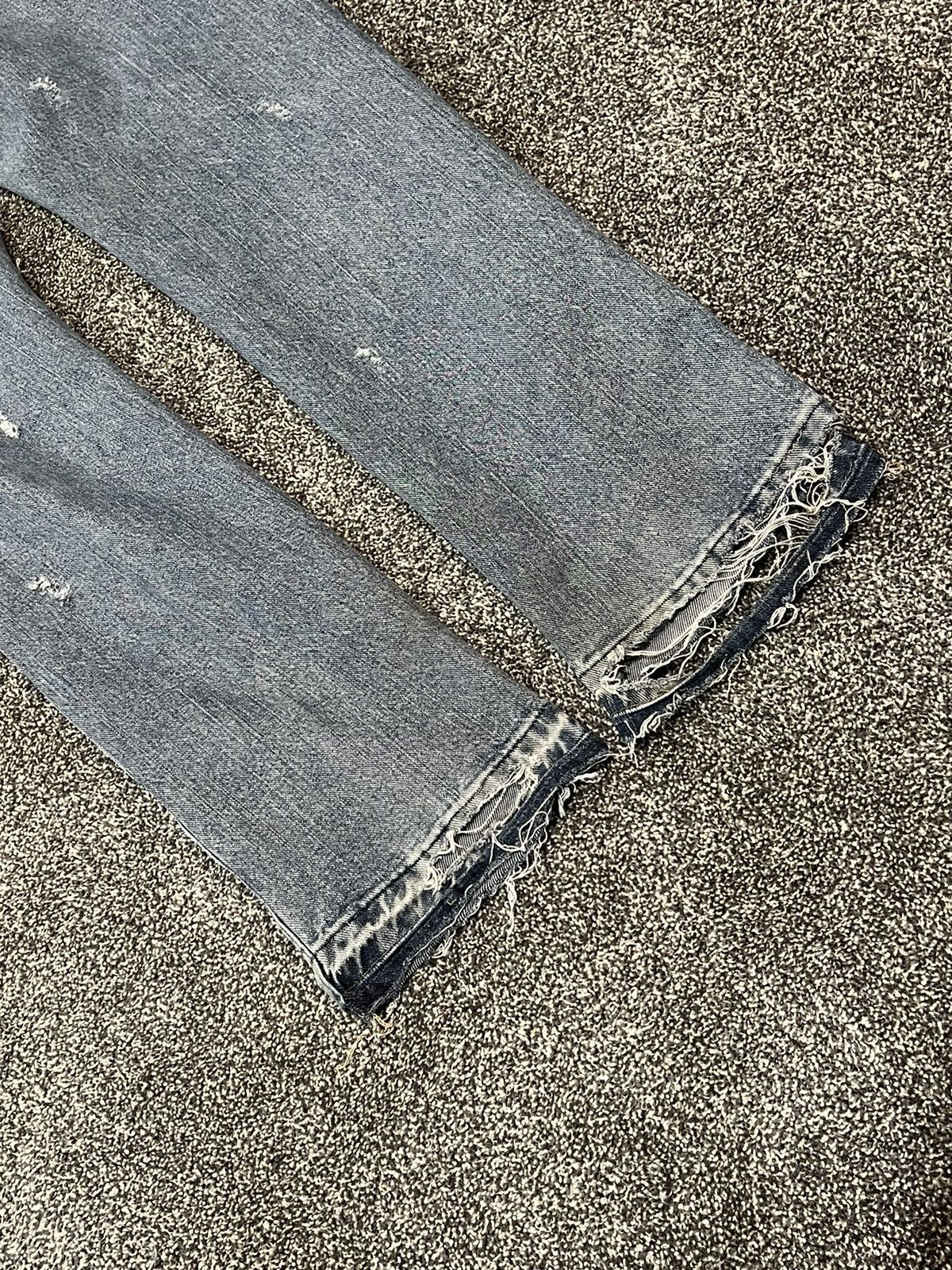 Vintage × Wrangler Wrangler Vintage Distressed Denim 34x32 Size US 34 / EU 50 - 11 Thumbnail