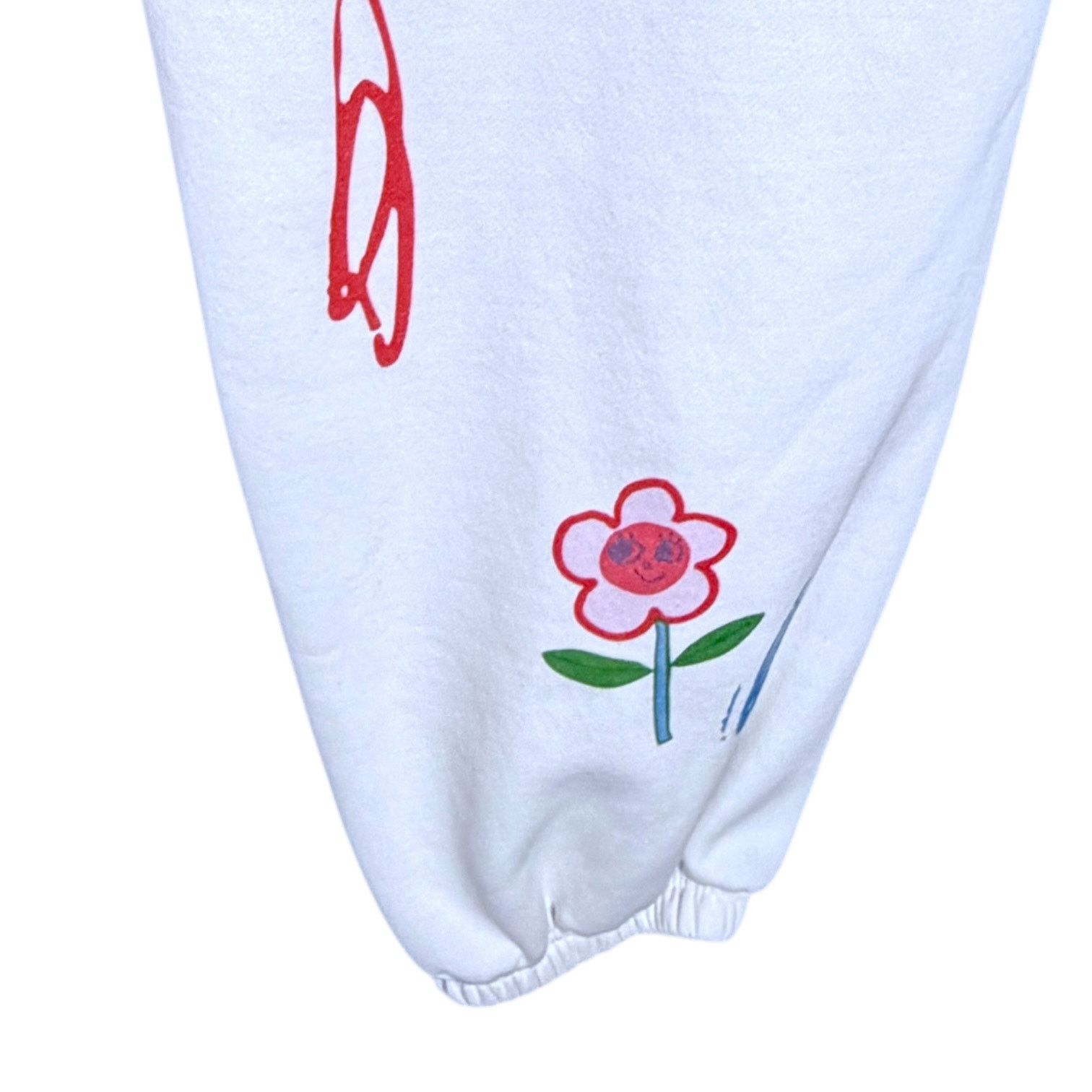REVOLVE The Mayfair Group White Somebody Loves You Sweatpants XXL Size 34" / US 12 / IT 48 - 7 Thumbnail