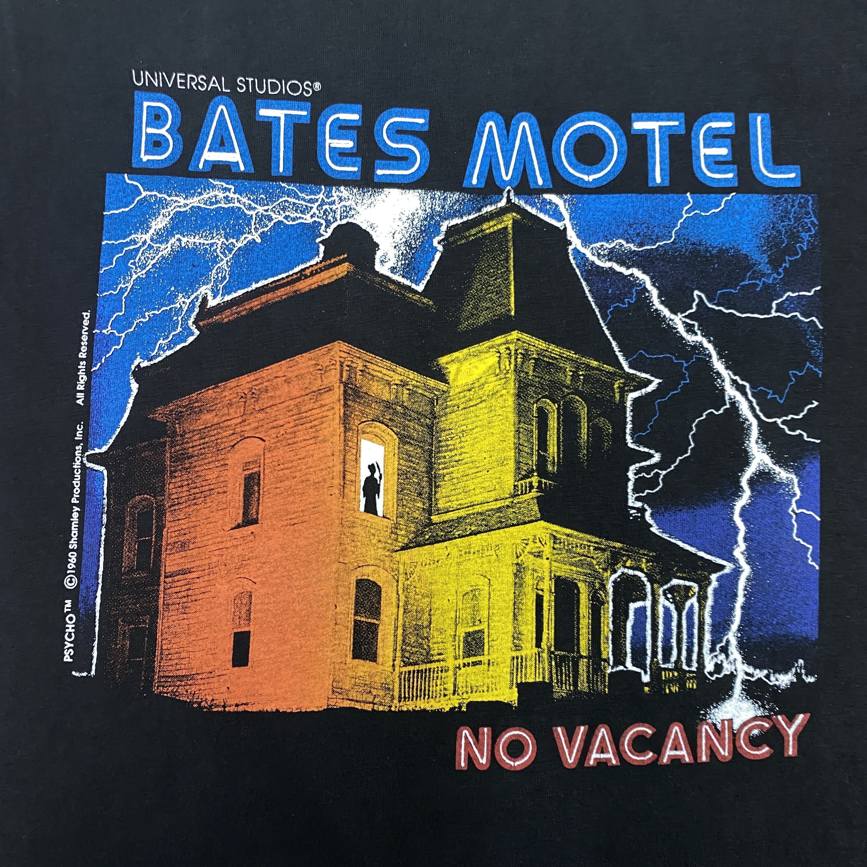 Universal Studios 90s BATES MOTEL UNIVERSAL STUDIOS MEDIUM SHIRT -M016 Size US S / EU 44-46 / 1 - 5 Thumbnail