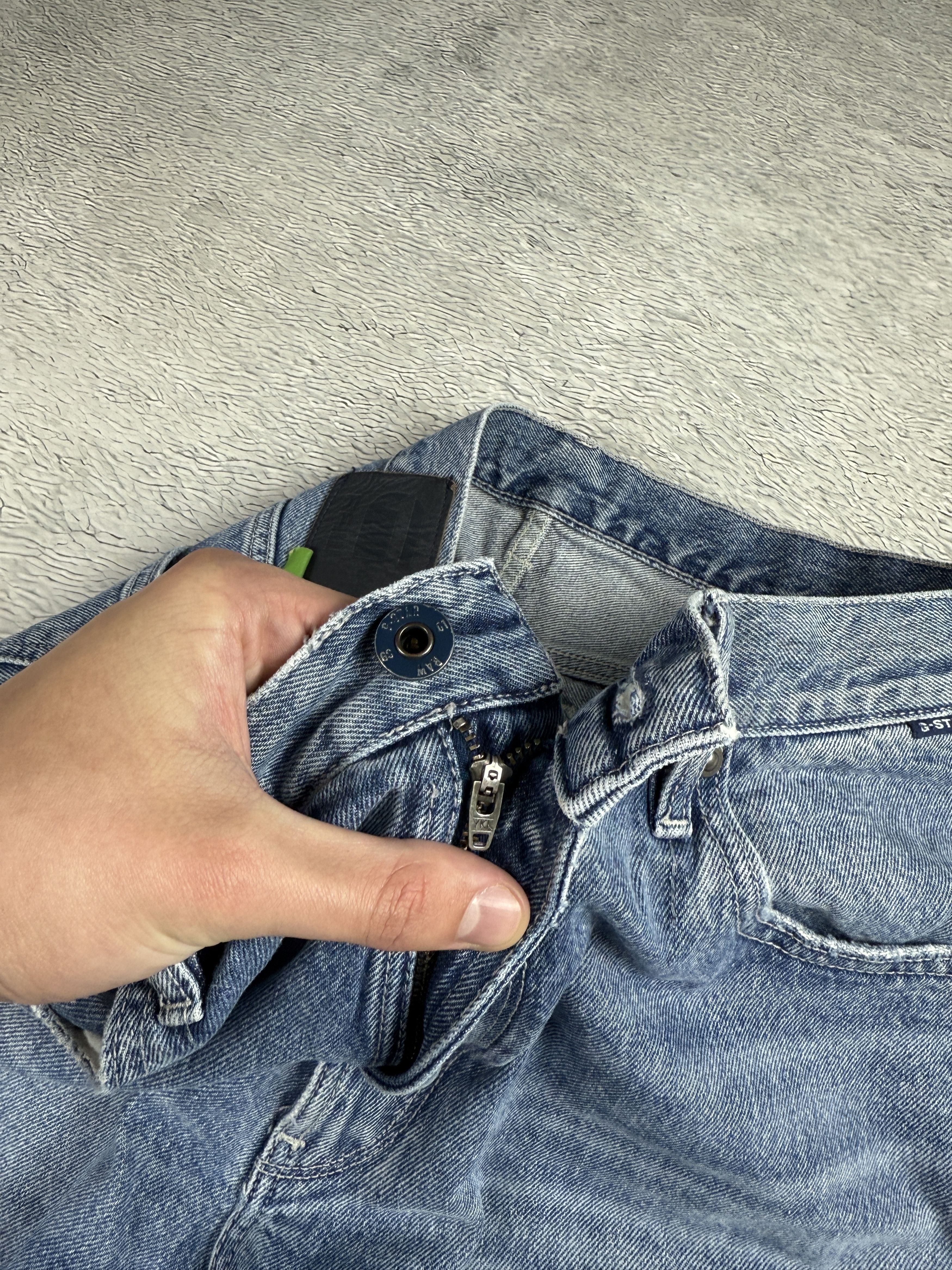 G-Star G-Star Raw Denim Type 49 Jeans Relaxed Straight Blue Size US 32 / EU 48 - 10 Thumbnail