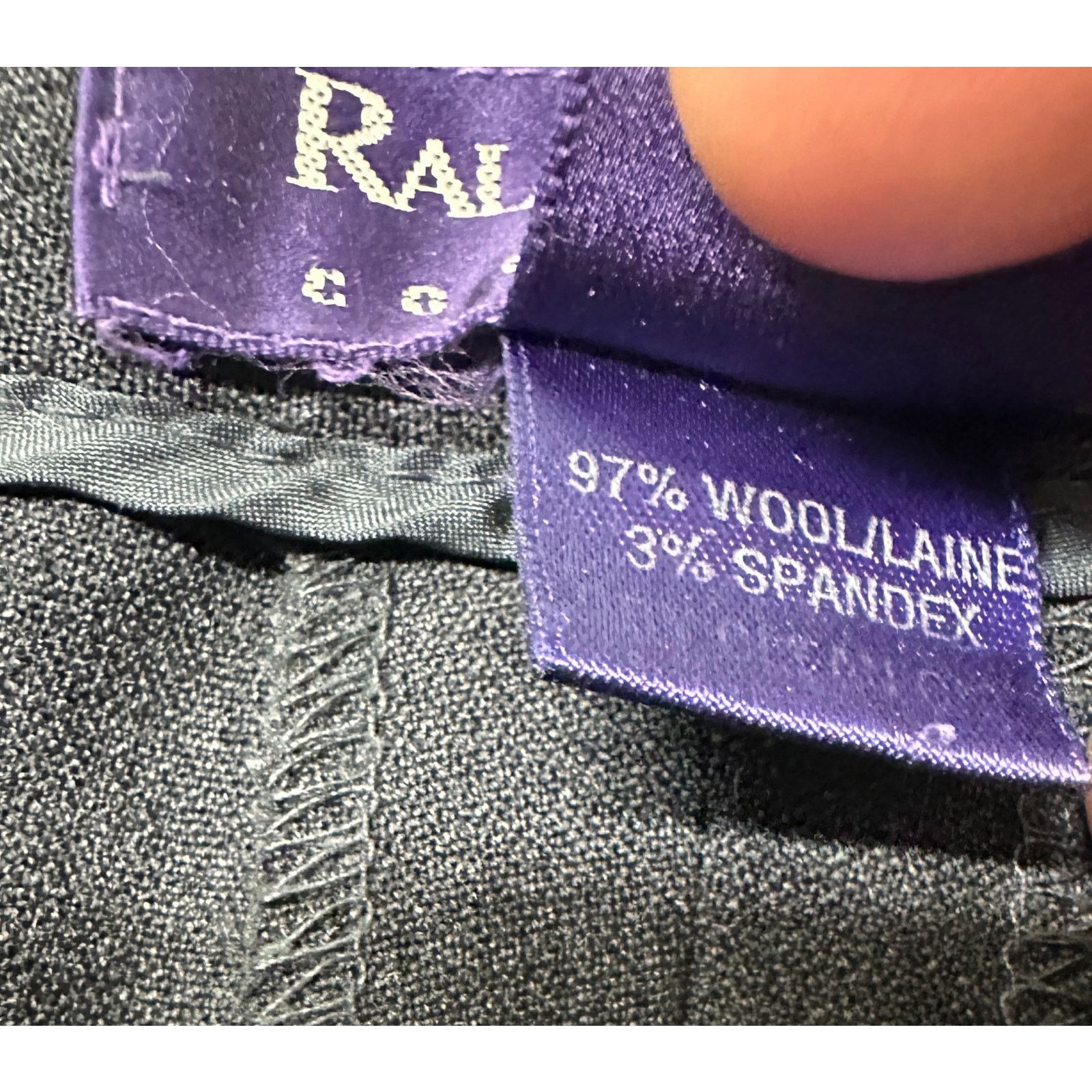 Ralph Lauren Vintage Ralph Lauren Purple Label Wool Gray Pants Size 4 Size 27" / US 4 / IT 40 - 4 Thumbnail