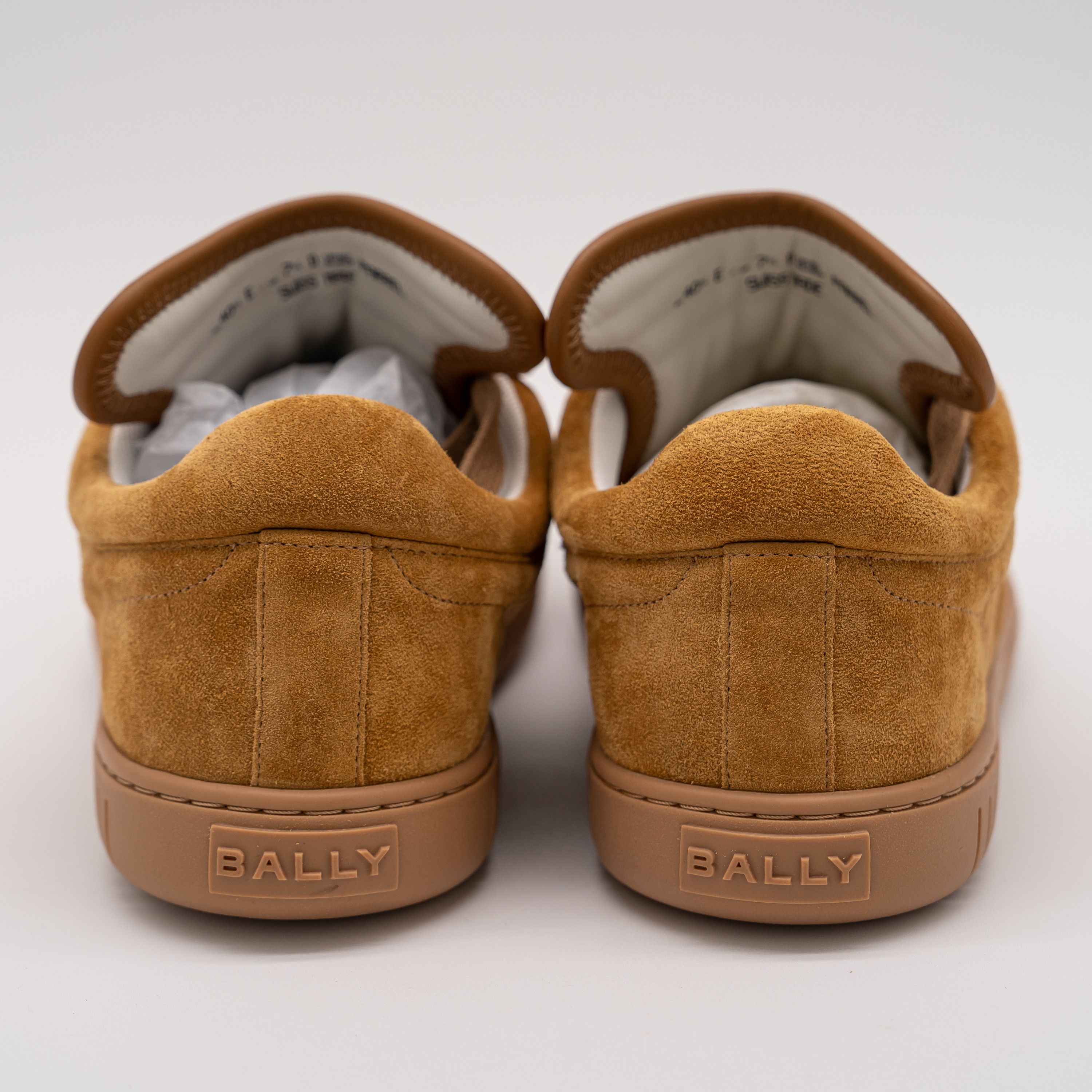 Bally 7.5 Bally Parrel Desert Brown Tan Suede Sneakers Size US 7.5 / EU 40-41 - 5 Thumbnail
