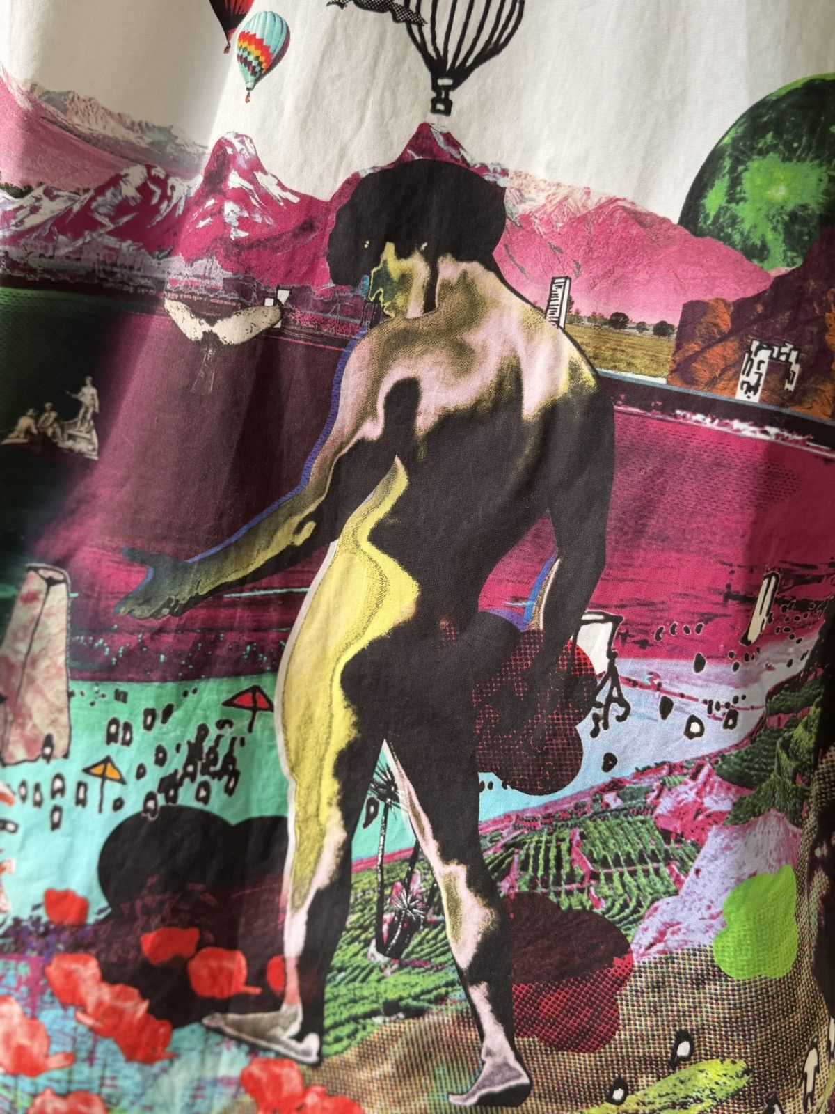 Prada Prada Shirt Panorama Motif Graphic Print James Jean S/S 2018 Size US M / EU 48-50 / 2 - 9 Thumbnail