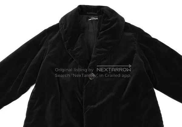 Comme des Garcons Comme des Garcons size F Black vintage velvet top Size M / US 6-8 / IT 42-44 - 4 Thumbnail
