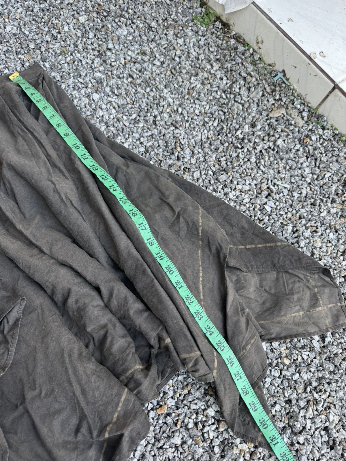 Yohji Yamamoto YOHJI YANAGISAWA SKIRT Size 28" / US 6 / IT 42 - 8 Thumbnail