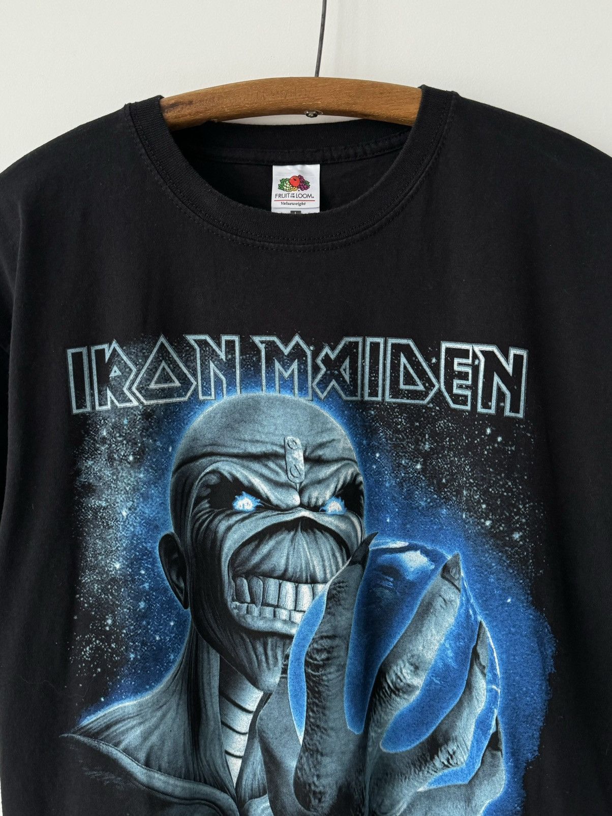 Band Tees × Vintage Vintage 00s Iron Maiden ‘Different World’ Band T-Shirt Size US L / EU 52-54 / 3 - 3 Thumbnail