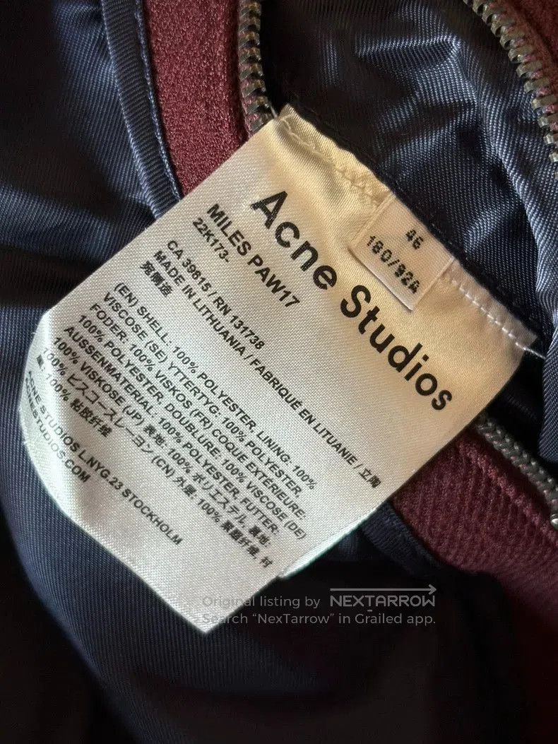 Acne Studios Acne Studios color matching jacket. Size US M / EU 48-50 / 2 - 4 Thumbnail