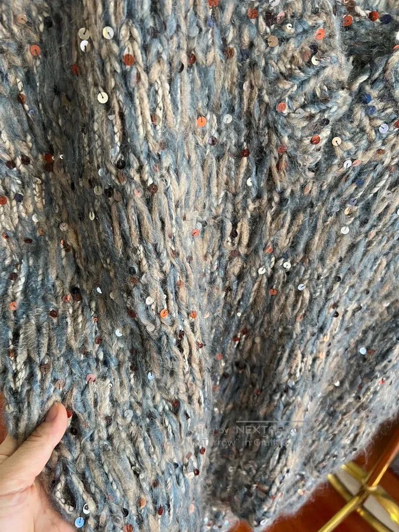 Brunello Cucinelli Brunello Cucinelli Glitter Opera Vest Size S / US 4 / IT 40 - 4 Thumbnail