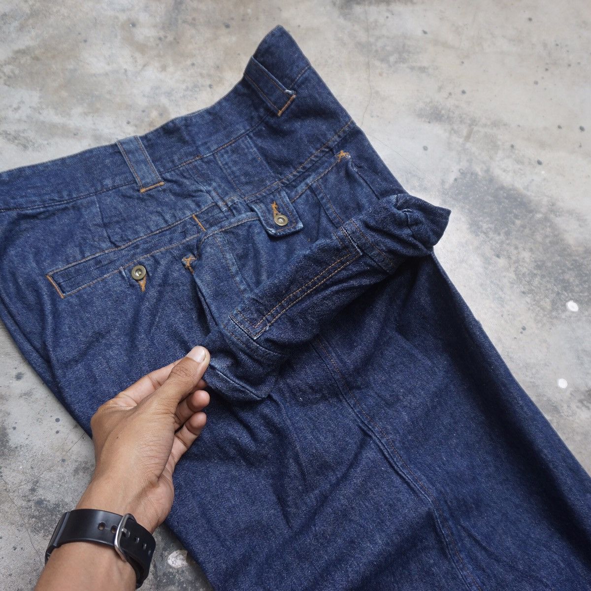 Japanese Brand × Yoshiyuki Konishi Ficce Yoshiyuki Konishi Hanging pocket Pant Size US 32 / EU 48 - 9 Thumbnail