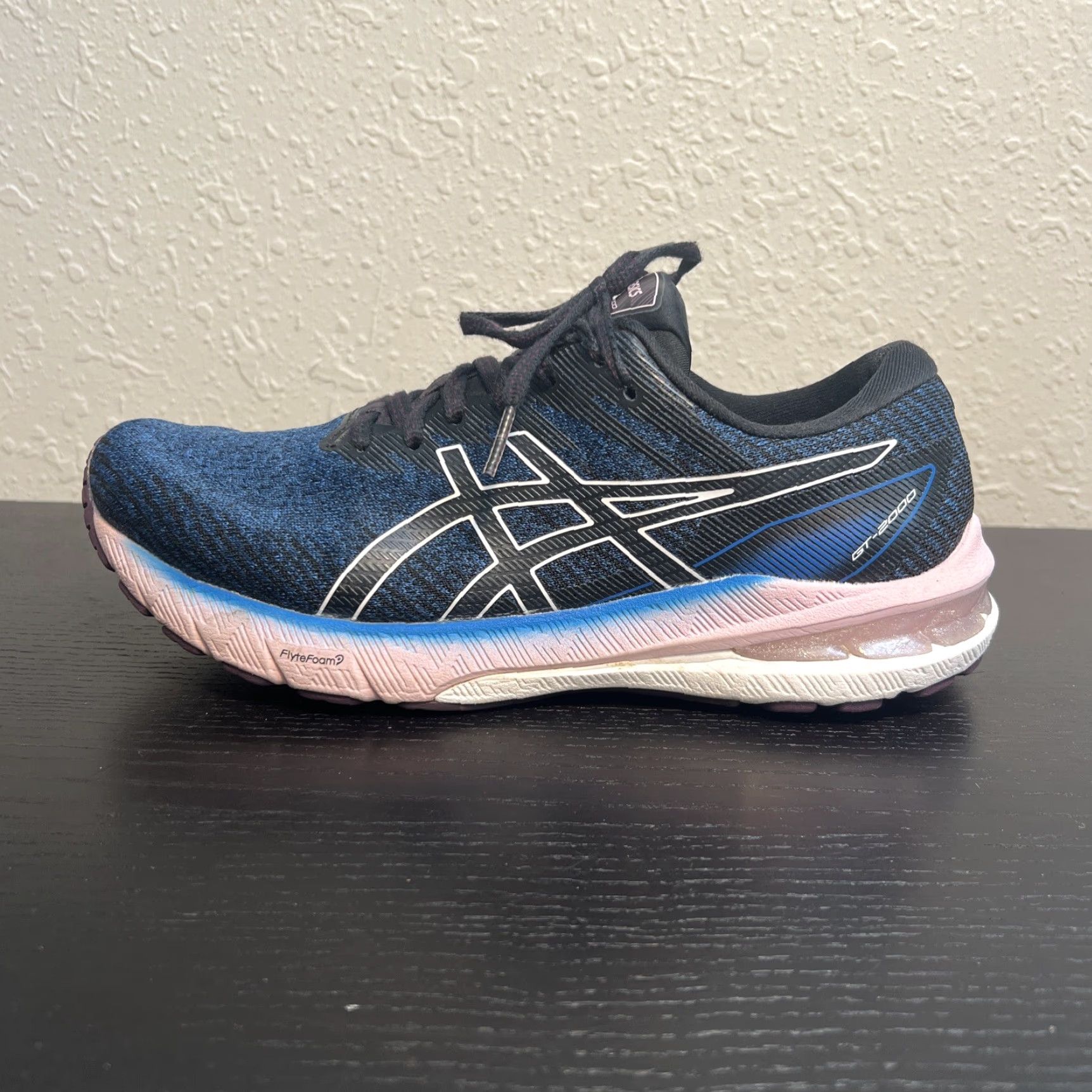 Asics ASICS GT 2000 10 Wide Sneaker Lake Drive White W Size 9.5 Women Blue Knit Size US 10 / IT 40 - 4 Thumbnail