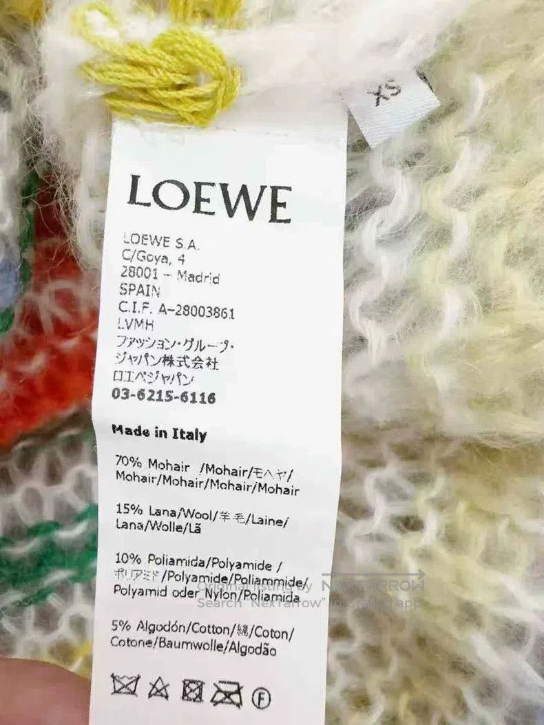 Loewe Loewe Loose Sweater, Bright Beautiful Girl Size XS / US 0-2 / IT 36-38 - 4 Thumbnail