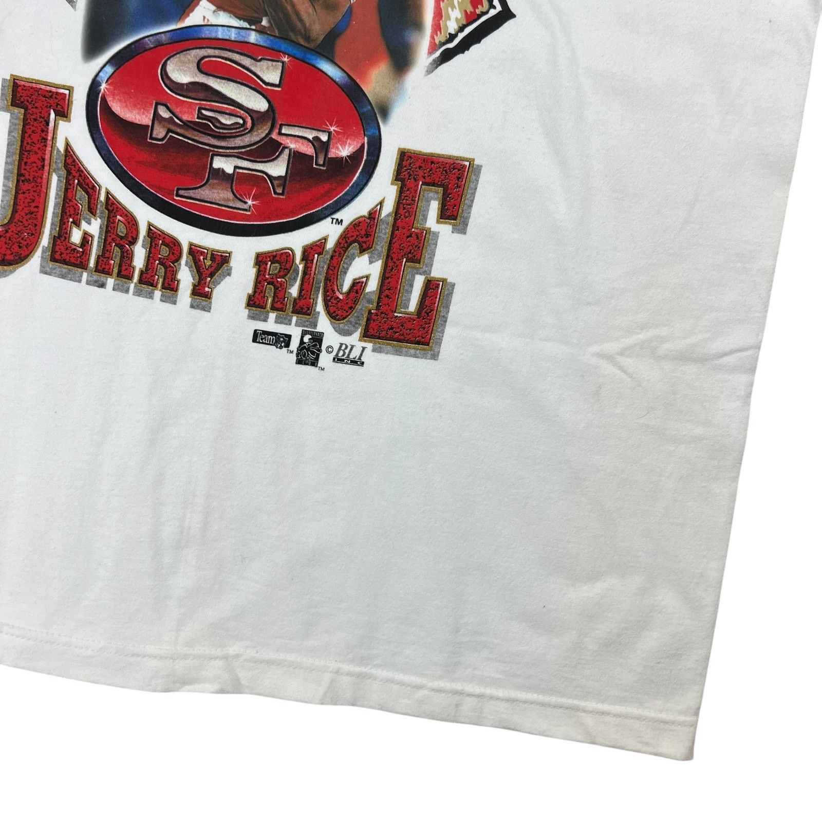 NFL × Vintage Vintage 90s San Francisco 49ers Smooth Moves Jerry Rice tee Size US XL / EU 56 / 4 - 3 Thumbnail