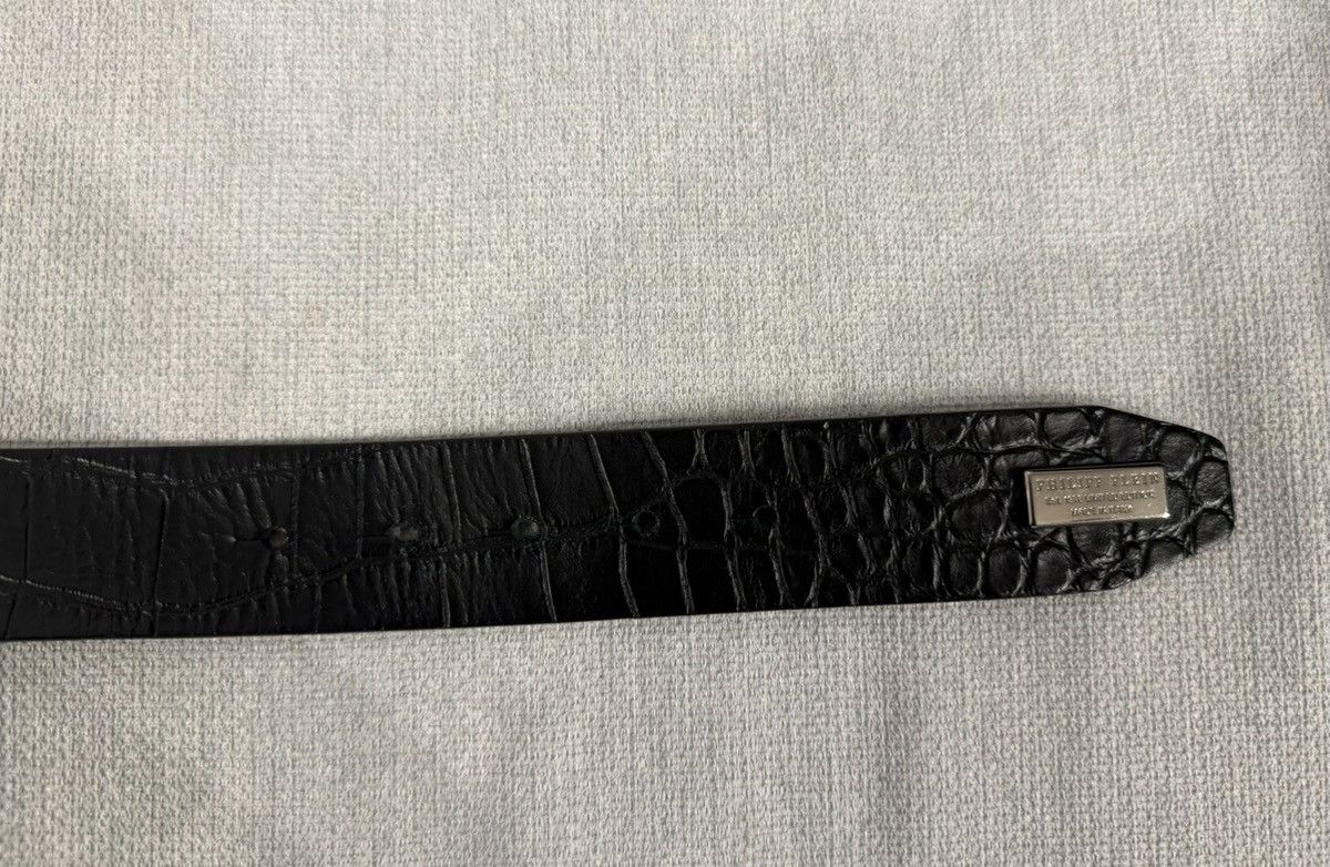 Philipp Plein Philipp Plein black leather belt Size 38 - 5 Thumbnail