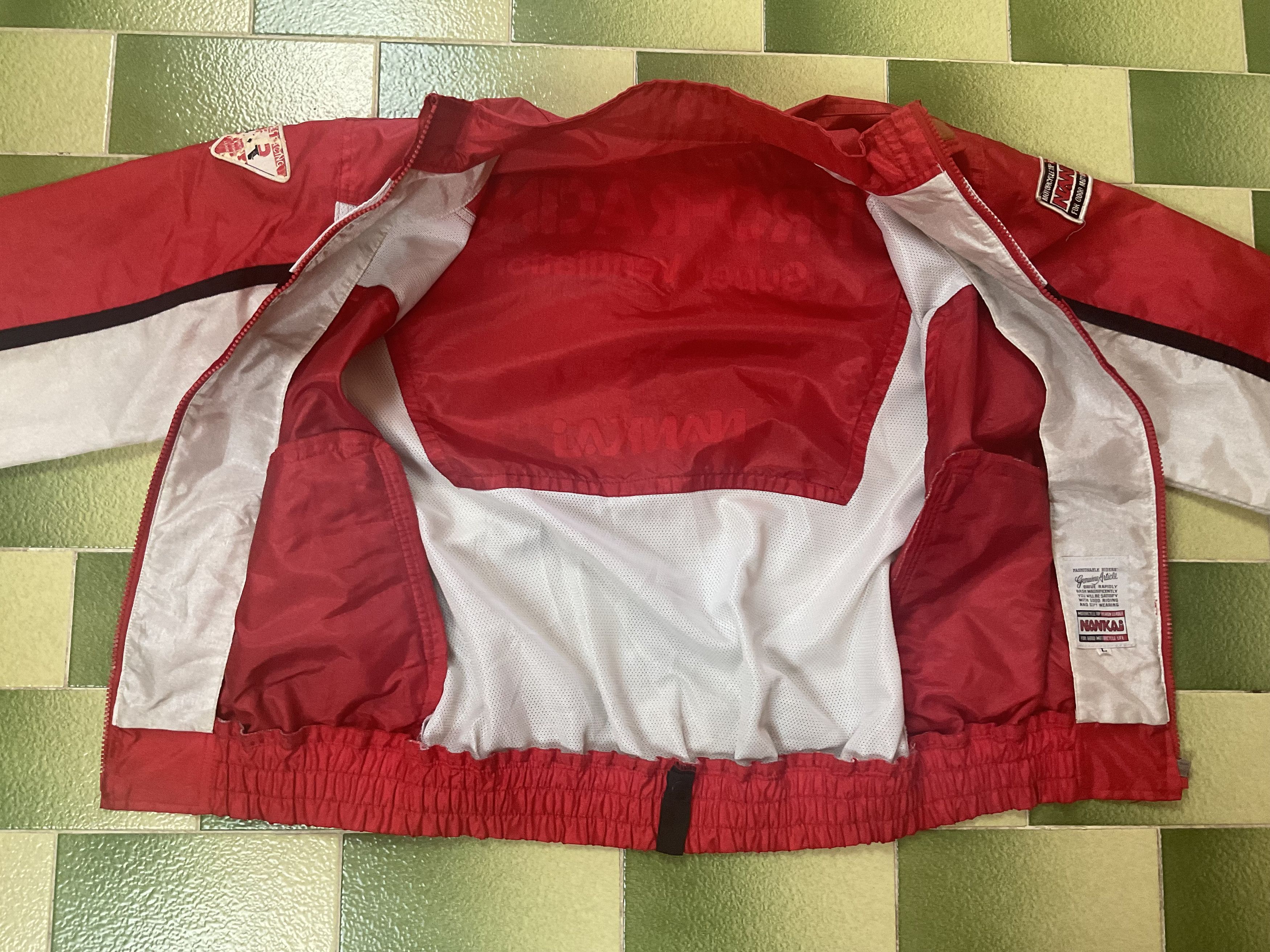 Japanese Brand Vintage NANKAI Motorcycle Japan Pro Racing Team Jacket Size US M / EU 48-50 / 2 - 7 Thumbnail