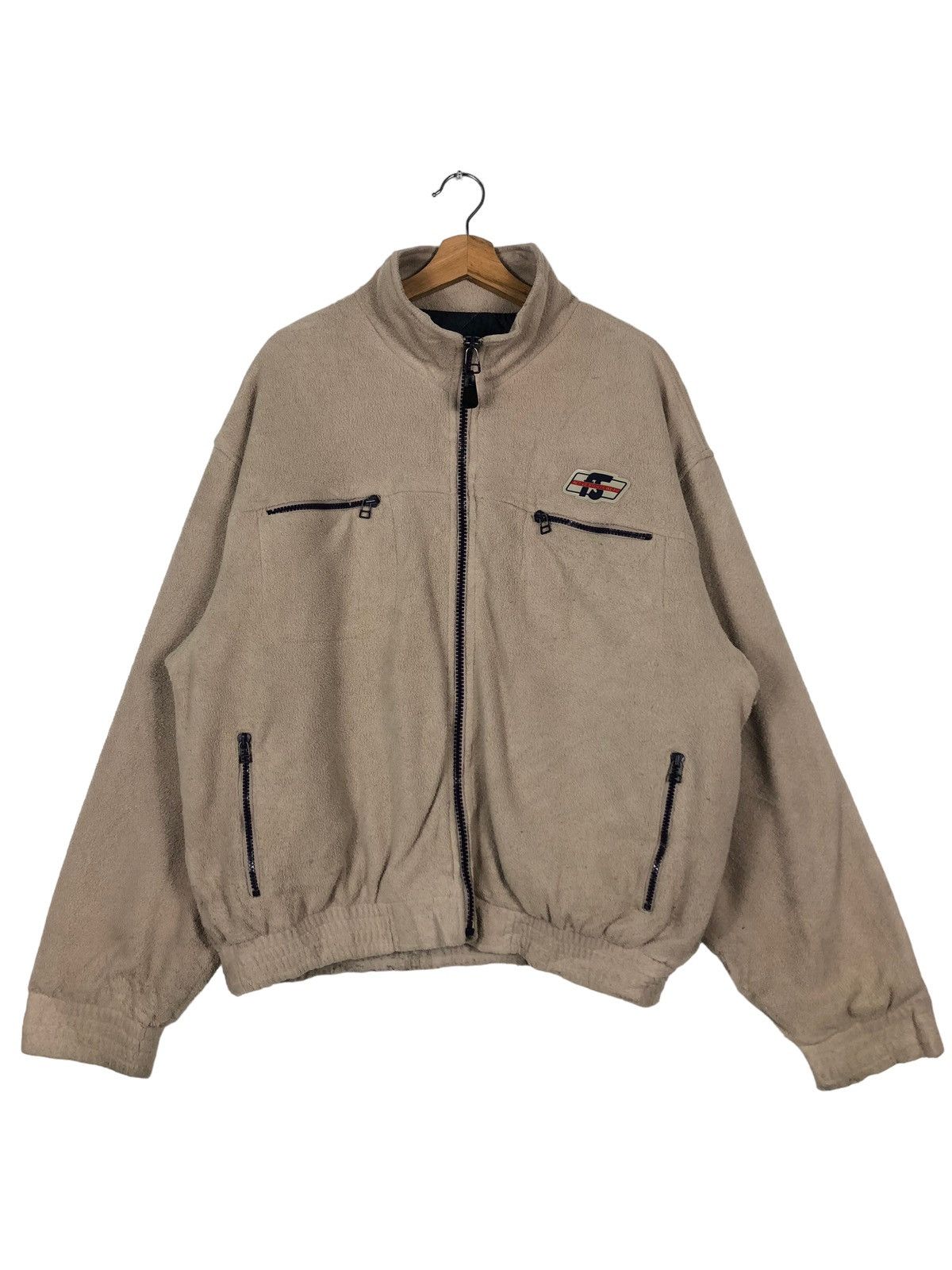 BEAUTY&YOUTH 🔥Vintage Bomber Jacket Fleece Youth Culture Big Logo Skate Size US L / EU 52-54 / 3 - 1 Thumbnail