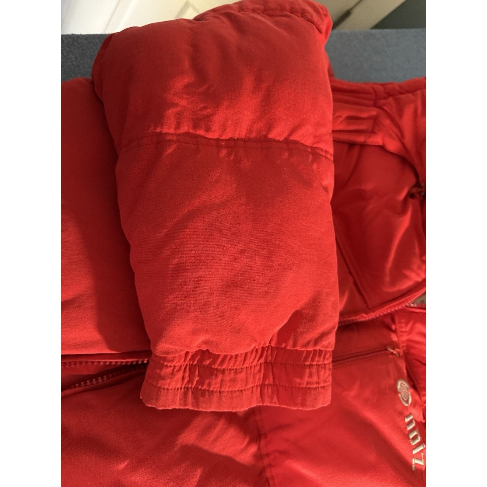 Other Nōiz Unlimited Red Quilted Puffer Coat, Hood Stash Pocket Size US XXL / EU 58 / 5 - 11 Thumbnail