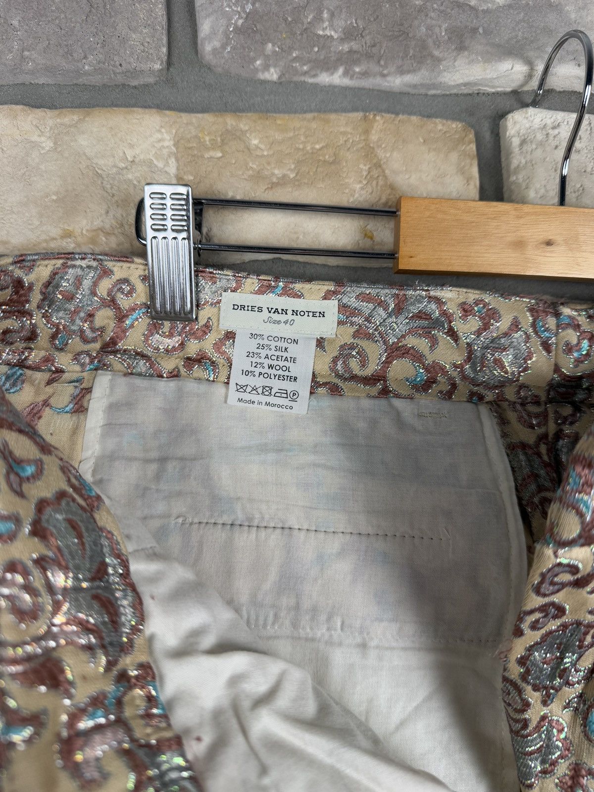 Designer × Dries Van Noten Very rare dries van noten chino pants Size 30" / US 8 / IT 44 - 6 Thumbnail