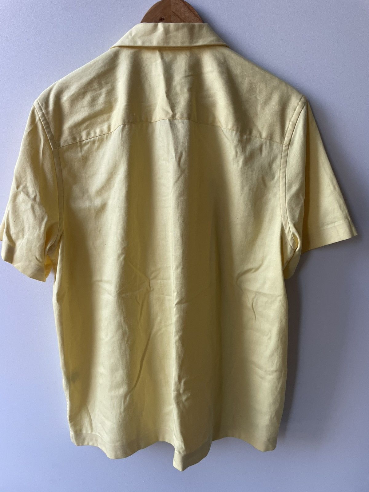 Saturdays NYC Camp Collar Short Sleeve Shirt Yellow Size US M / EU 48-50 / 2 - 3 Thumbnail