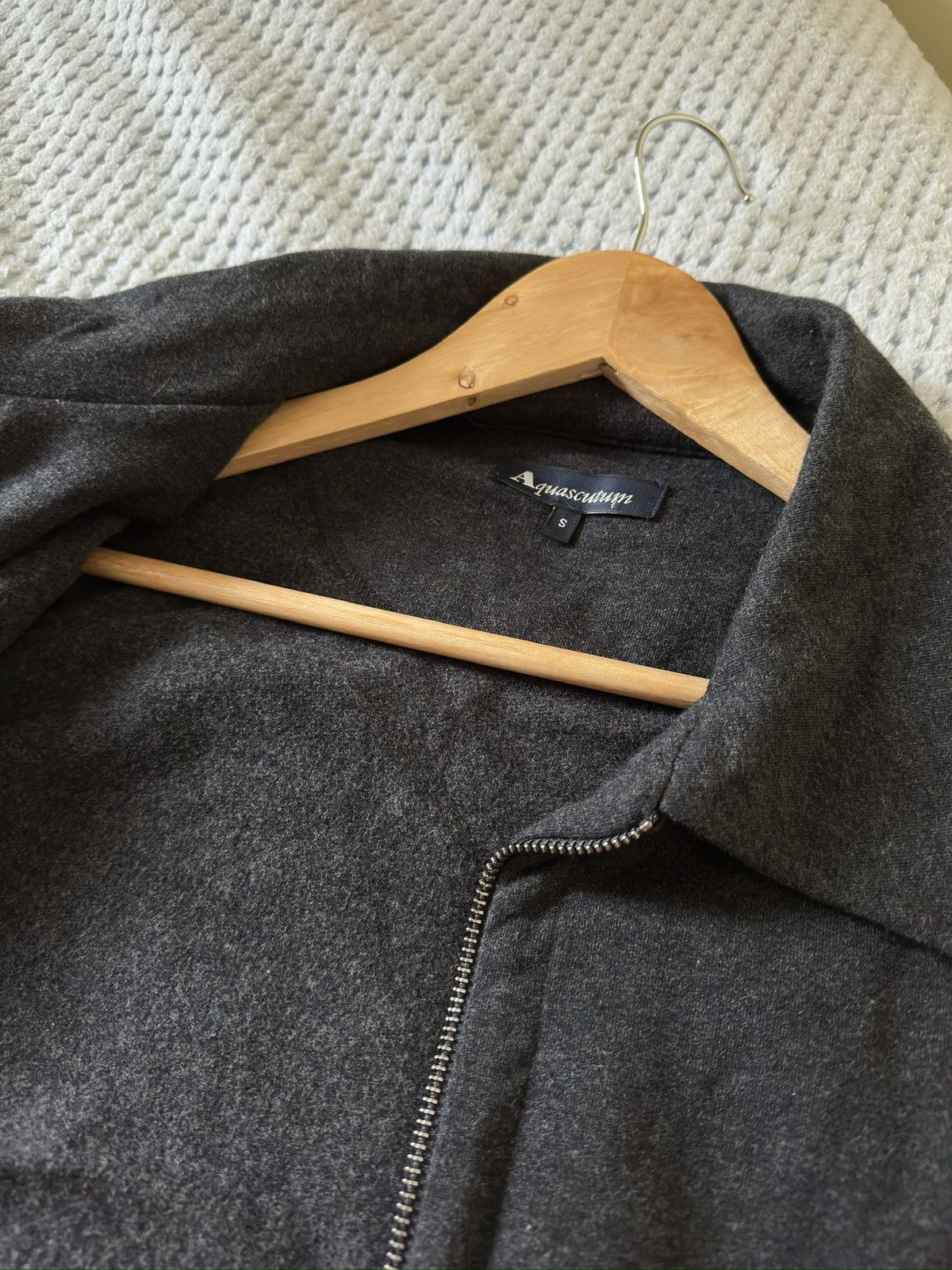 Aquascutum × Vintage Aquascutum Zip Sweater Size US M / EU 48-50 / 2 - 6 Thumbnail