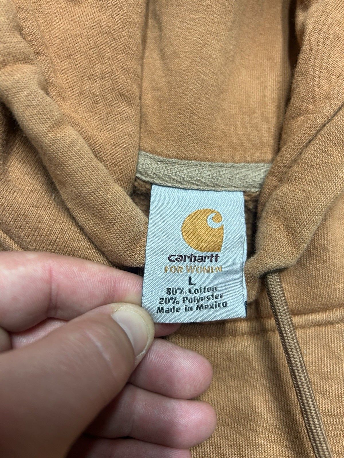 Carhartt Vtg Carhartt women’s hoodie sweatshirt blank heavy large Size L / US 10 / IT 46 - 4 Thumbnail