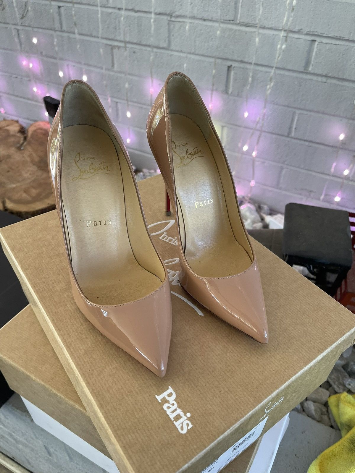 Christian Louboutin Christian Louboutin Pigalle Follies 100mm Pump Size US 5 / IT 35 - 1 Thumbnail