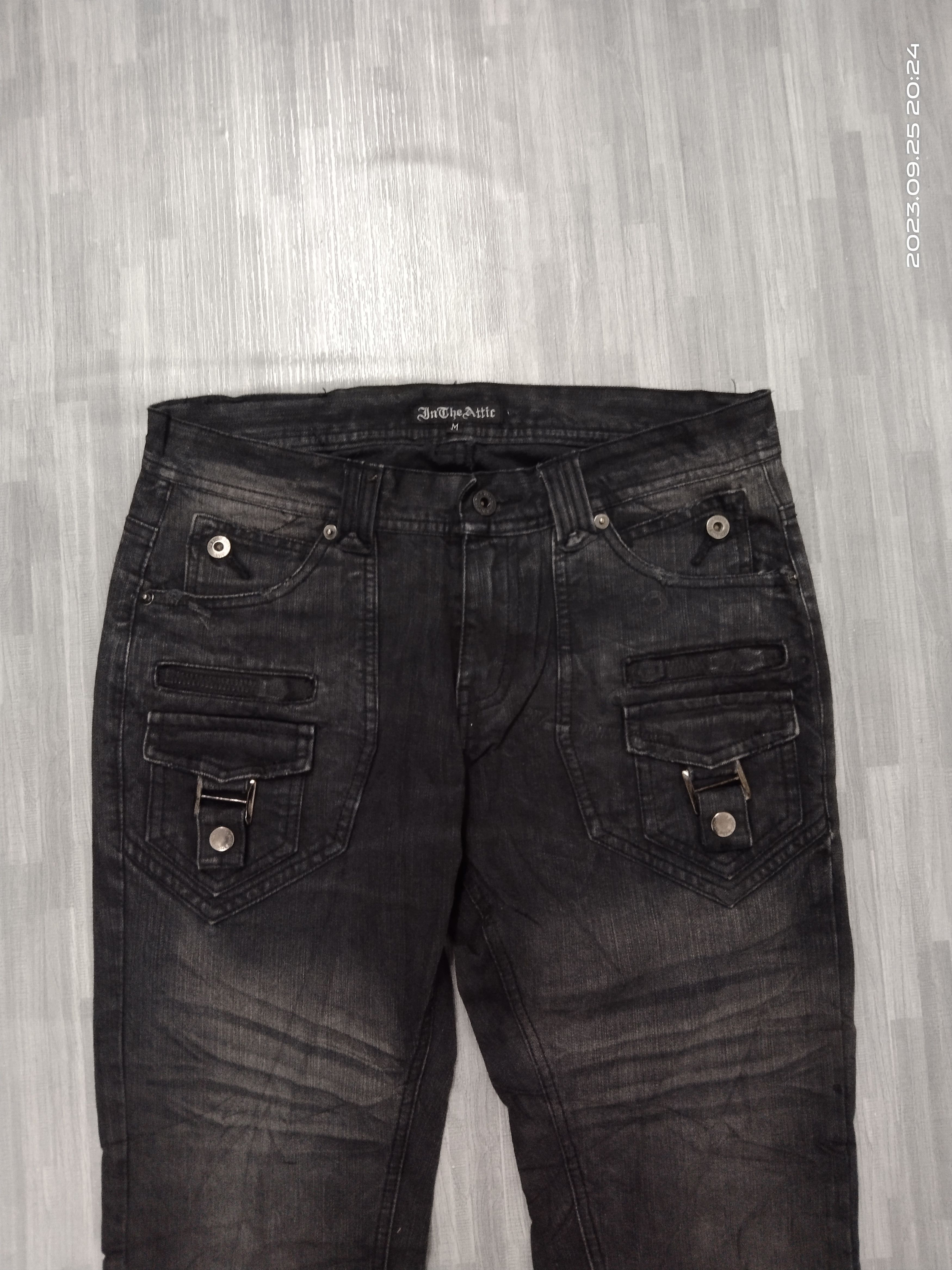 semanticdesign SICK WASHED BLACK SEMANTIC DESIGN DENIM PANTS Size US 30 / EU 46 - 4 Thumbnail