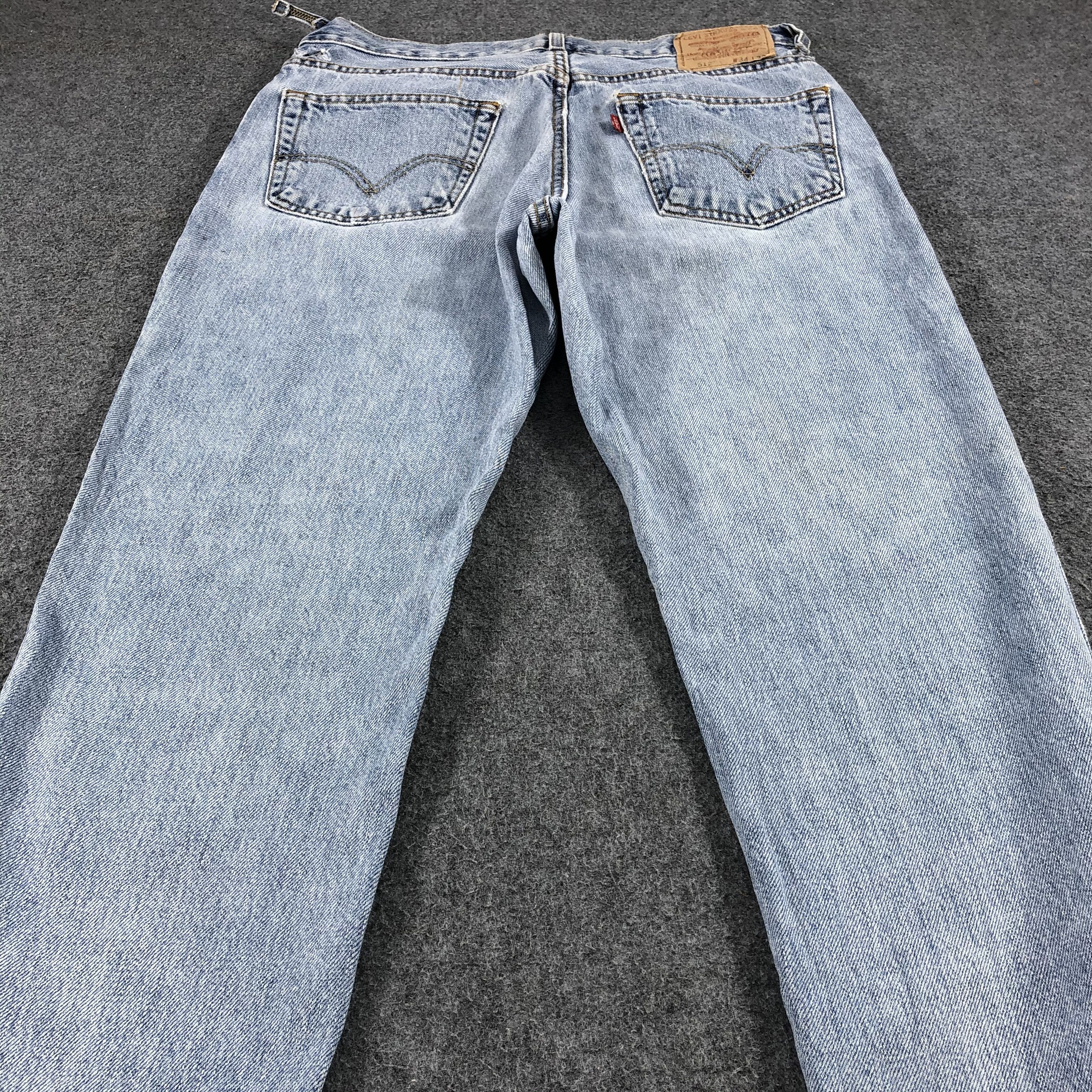 Levi's Vintage Light Wash Levis 512 Jeans-J1027 Size US 32 / EU 48 - 4 Thumbnail